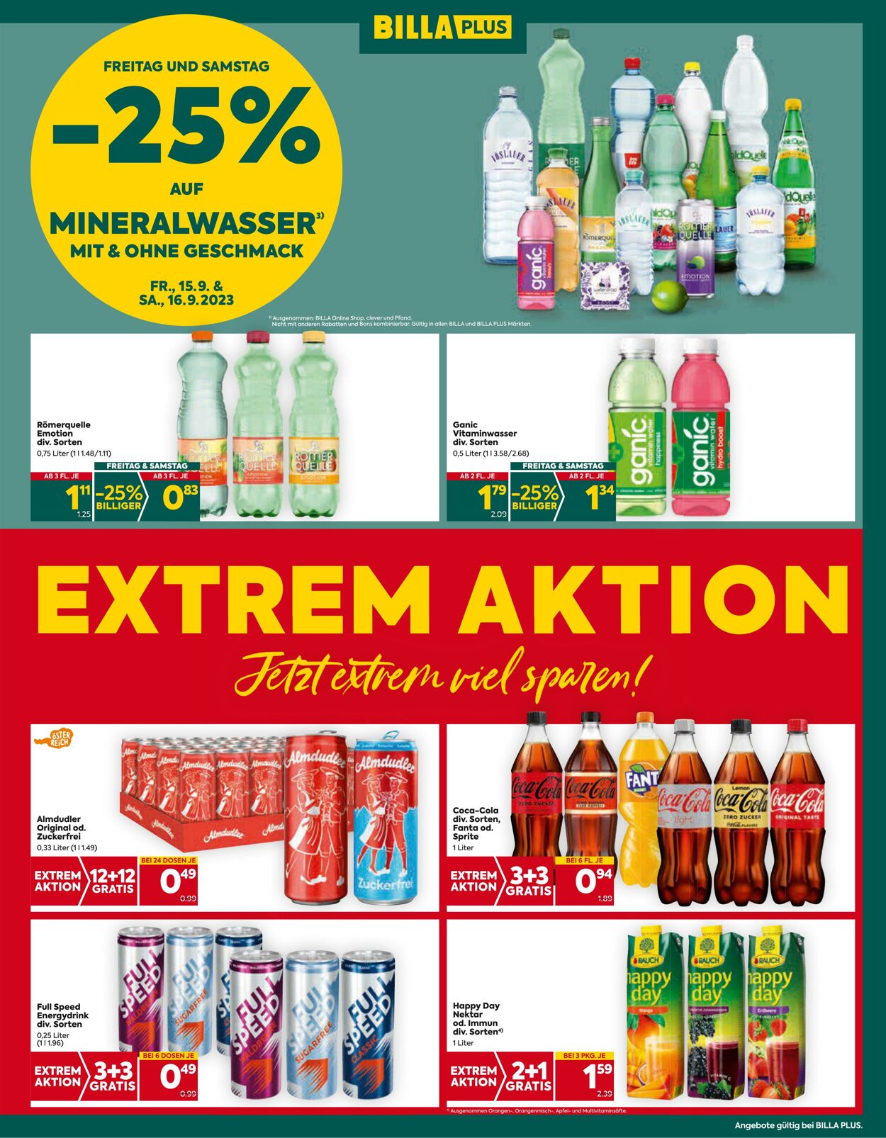 Prospekt BILLA PLUS 14.09.2023 - 20.09.2023