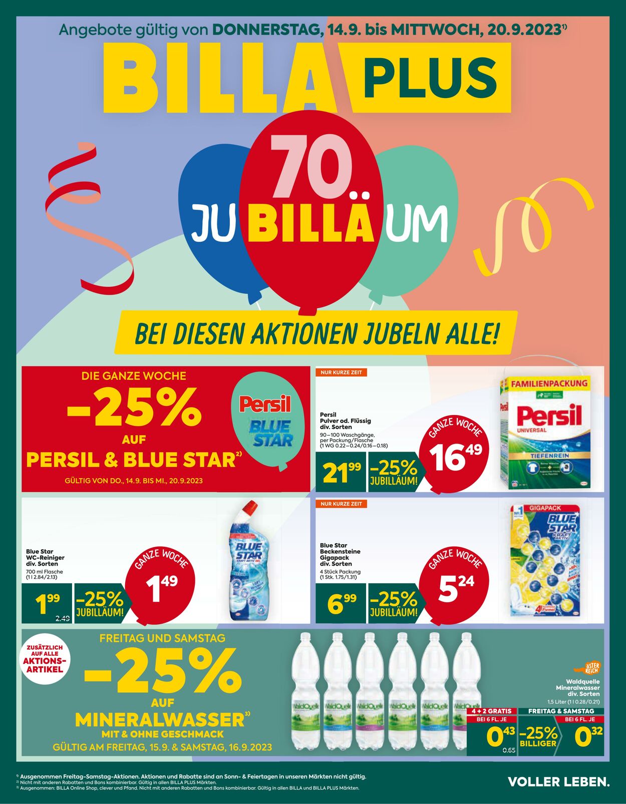 Prospekt BILLA PLUS 14.09.2023 - 20.09.2023