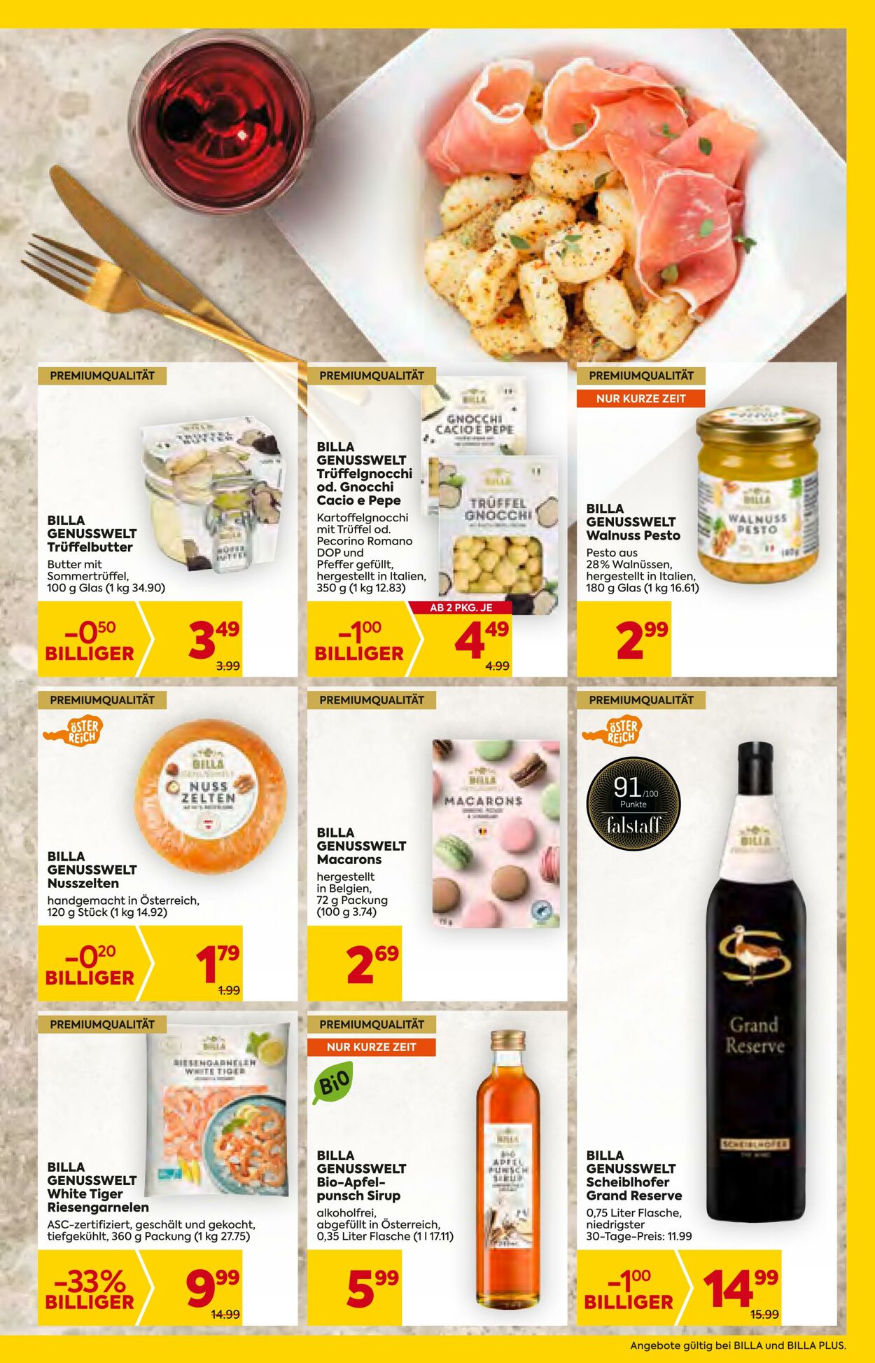 Prospekt BILLA PLUS 25.10.2023 - 31.10.2023