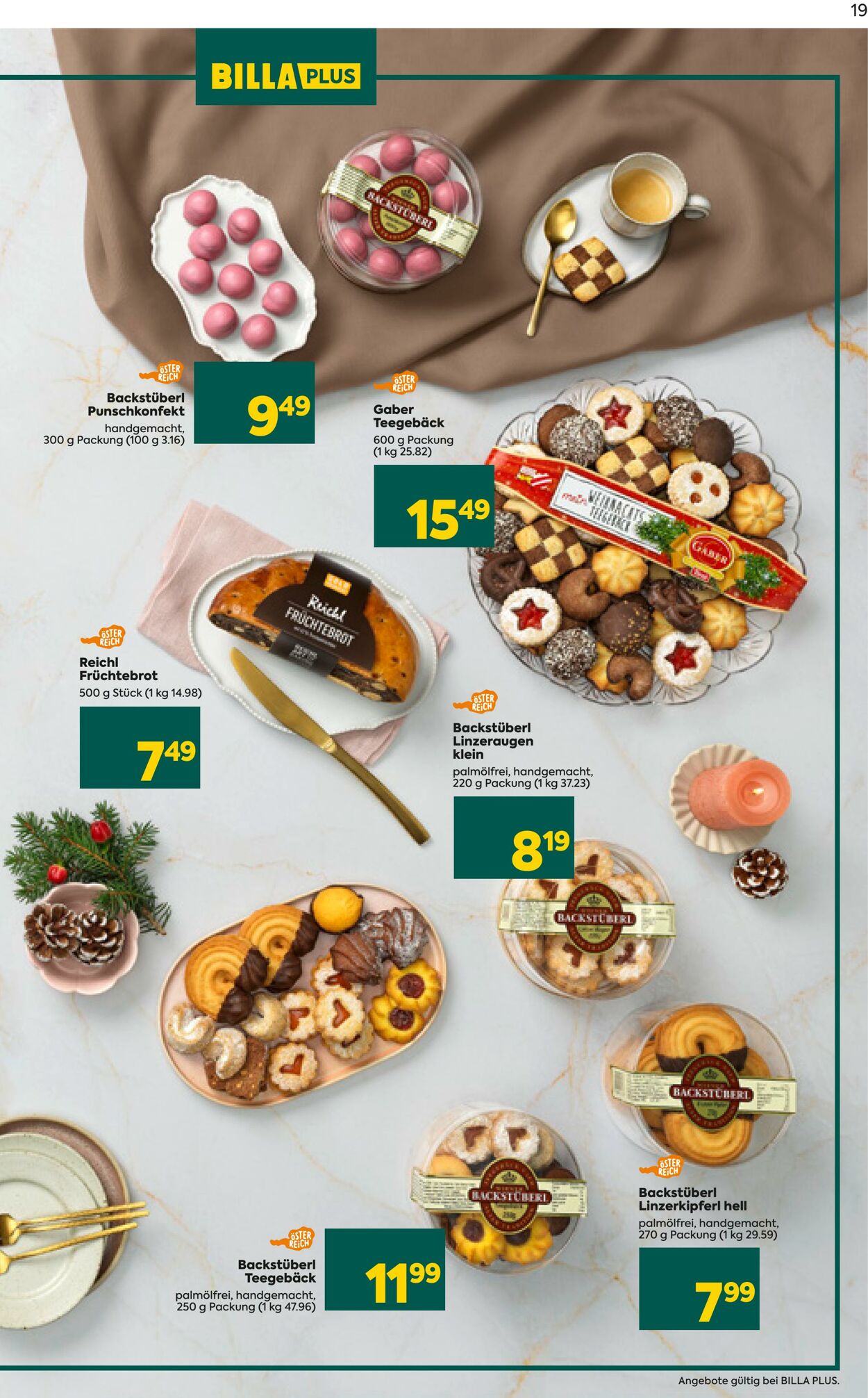 Prospekt BILLA PLUS 25.10.2023 - 22.11.2023