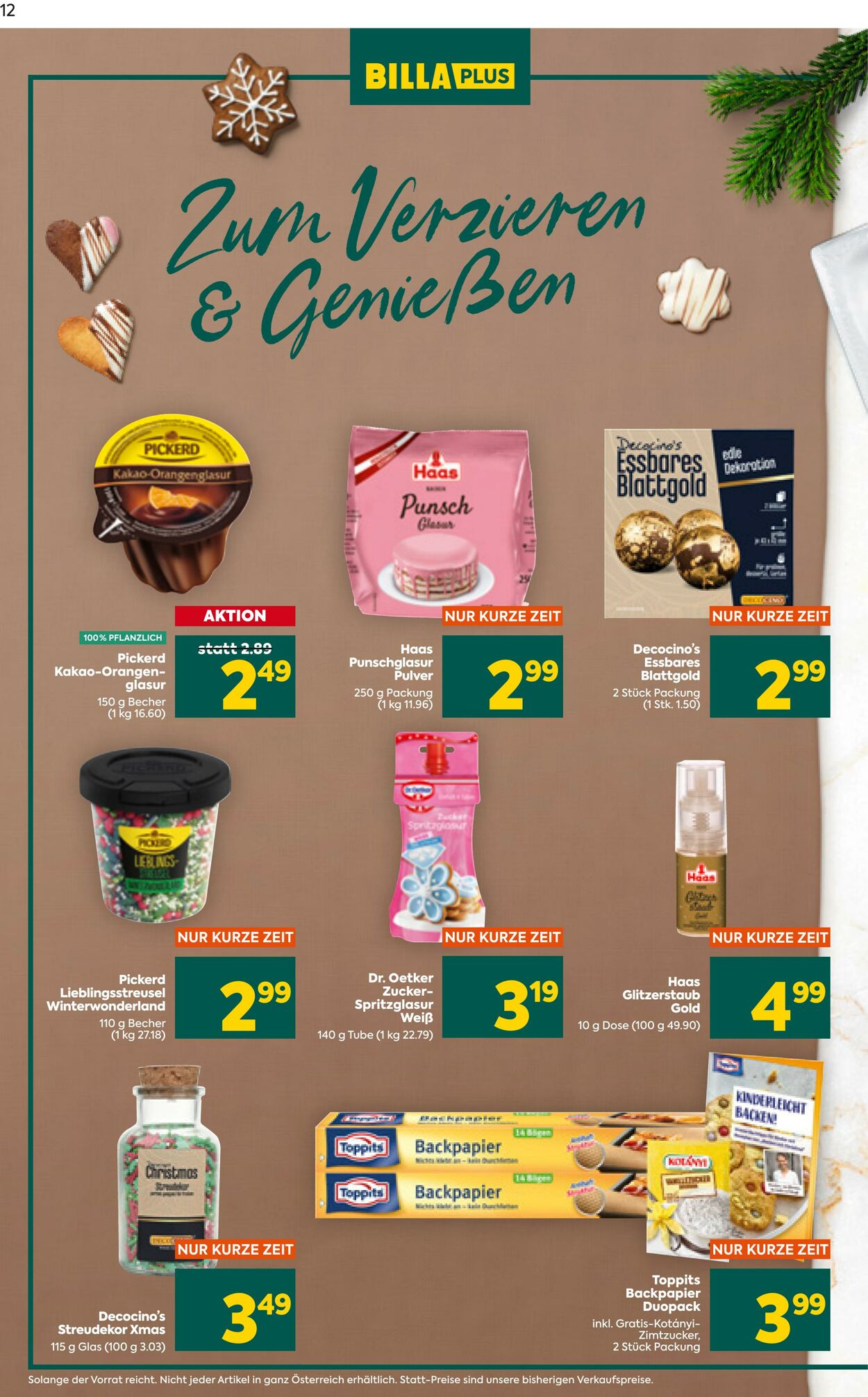 Prospekt BILLA PLUS 25.10.2023 - 22.11.2023