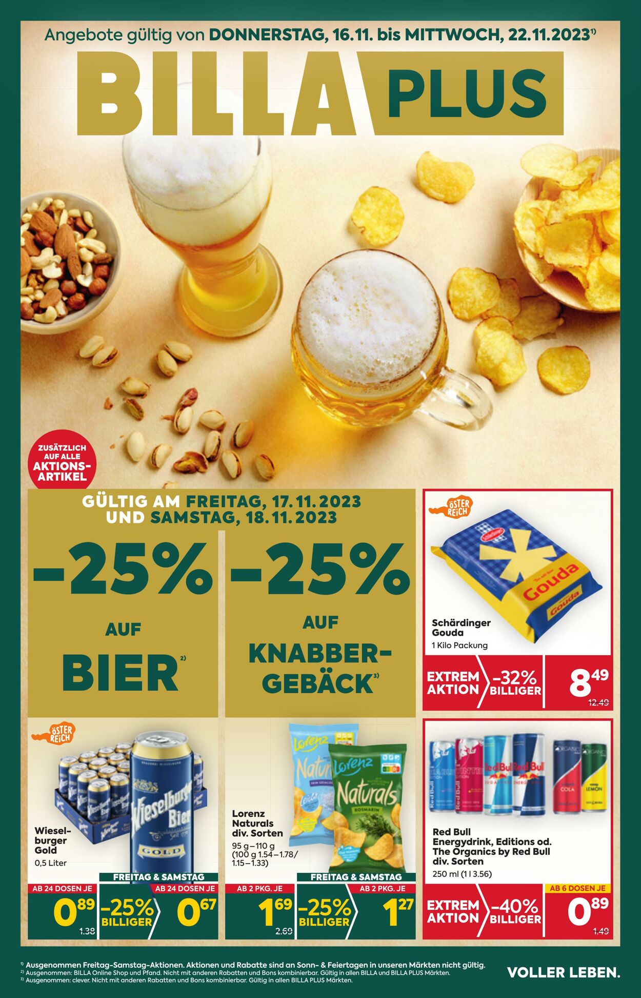 Prospekt BILLA PLUS 16.11.2023 - 22.11.2023