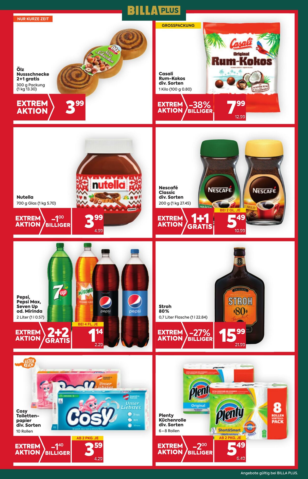 Prospekt BILLA PLUS 16.11.2023 - 22.11.2023