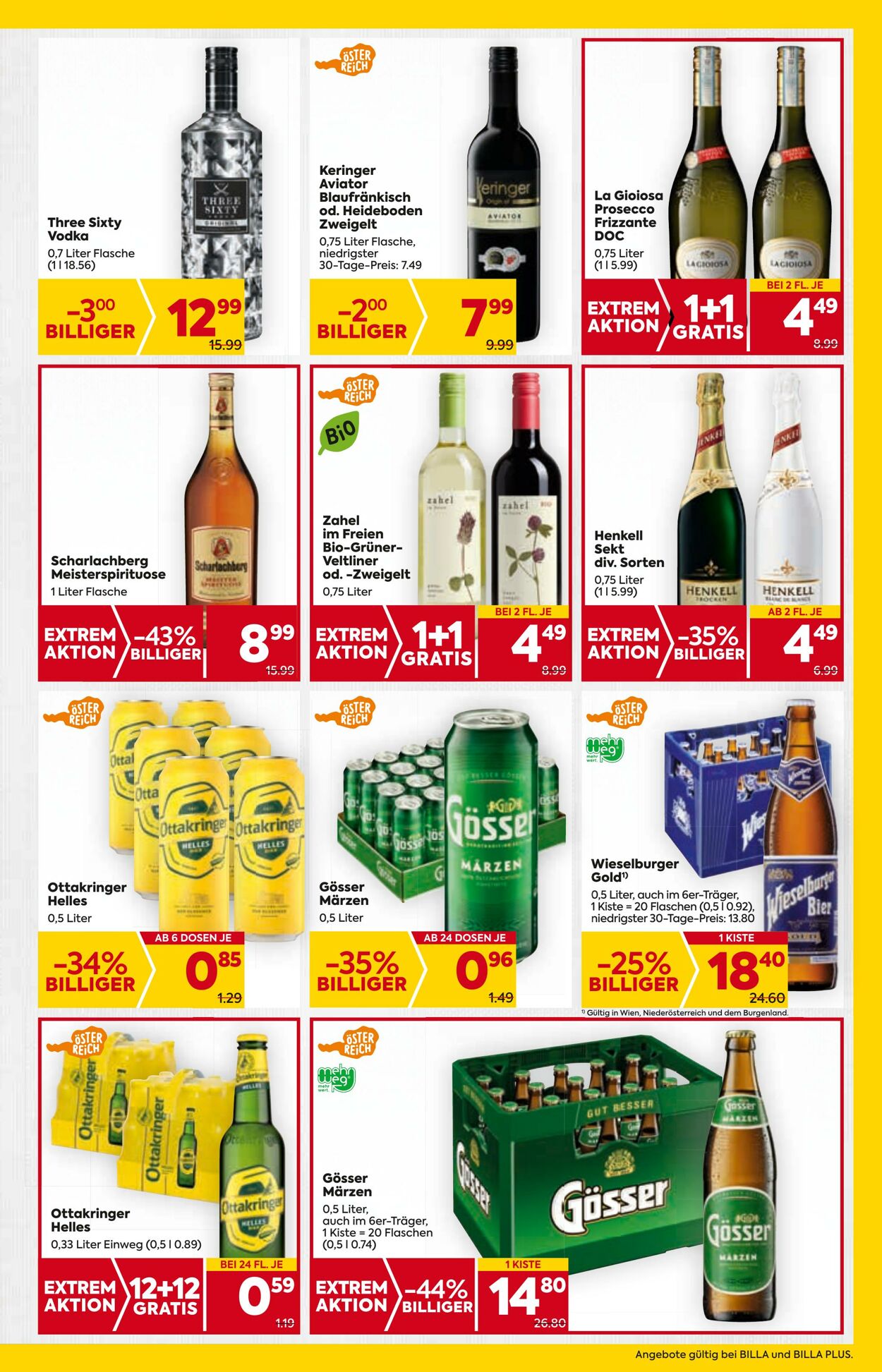 Prospekt Billa 12.10.2023 - 18.10.2023