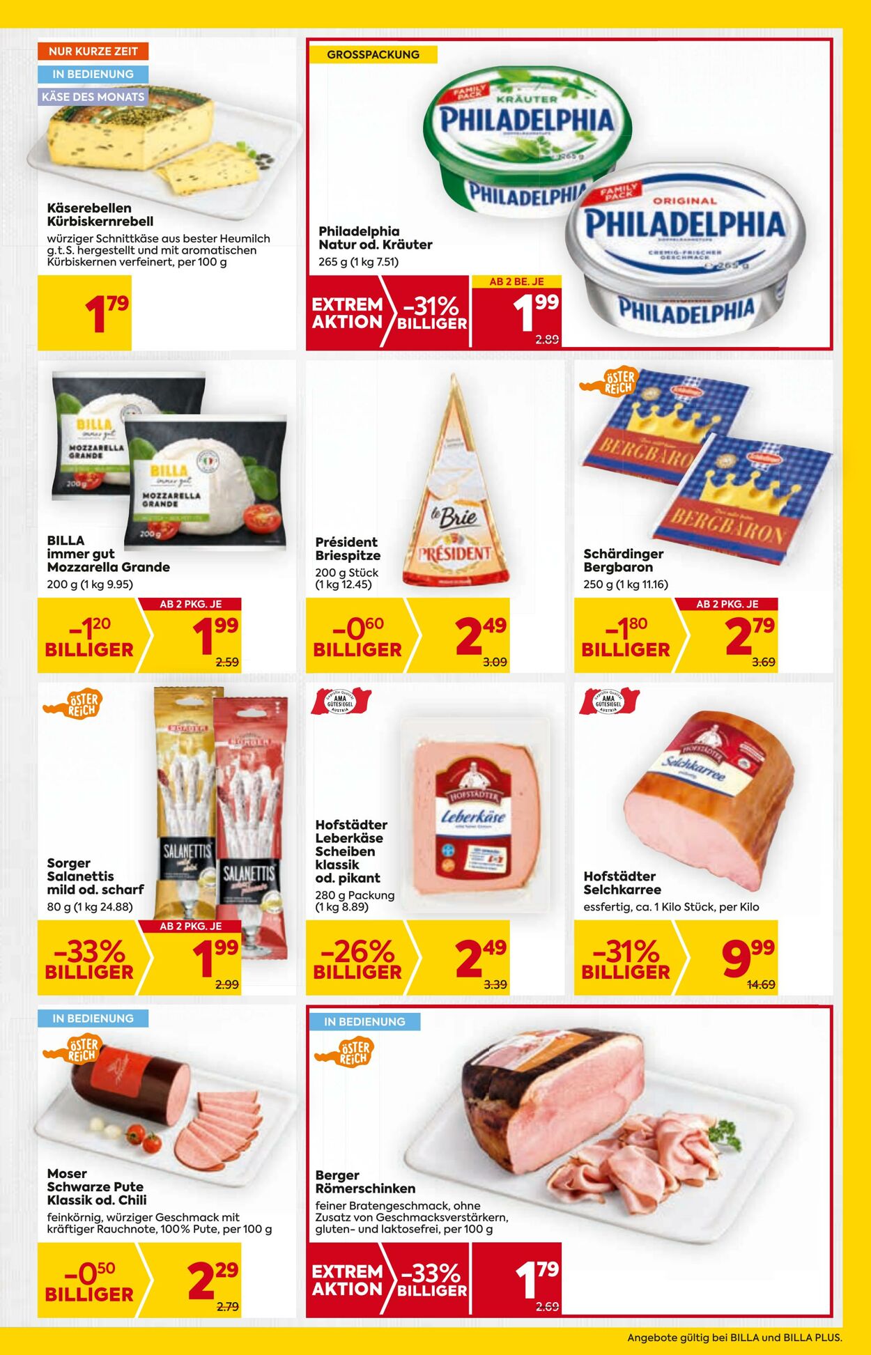 Prospekt Billa 12.10.2023 - 18.10.2023