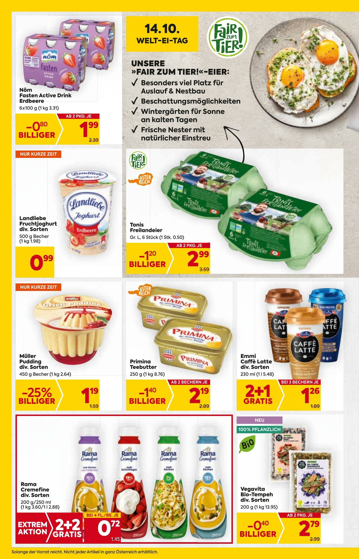 Prospekt Billa 12.10.2023 - 18.10.2023