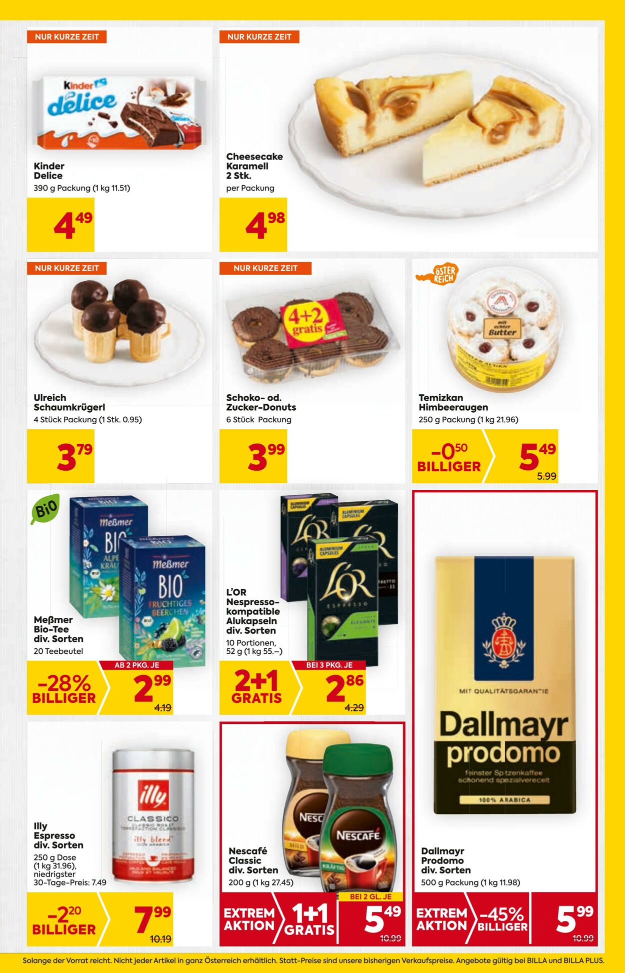 Prospekt Billa 12.10.2023 - 18.10.2023