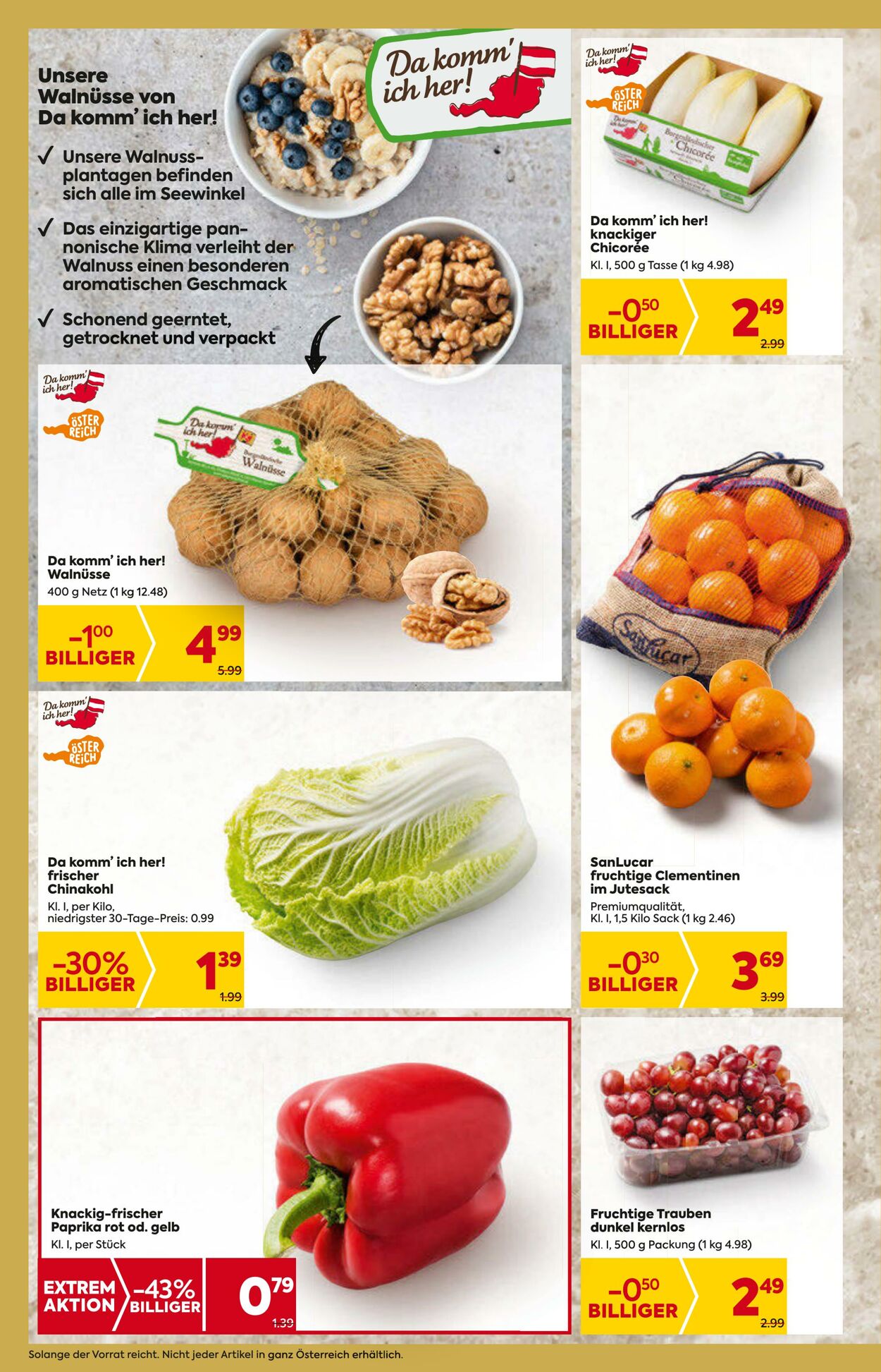 Prospekt Billa 23.11.2023 - 29.11.2023