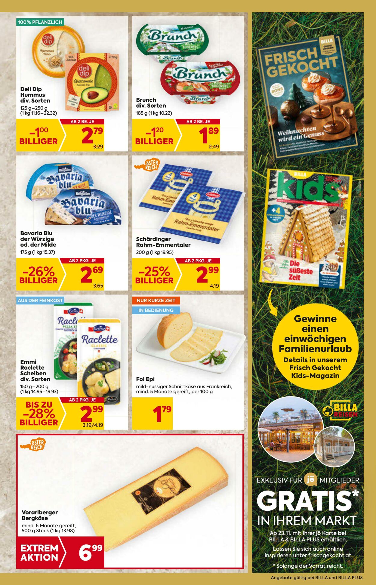 Prospekt Billa 23.11.2023 - 29.11.2023