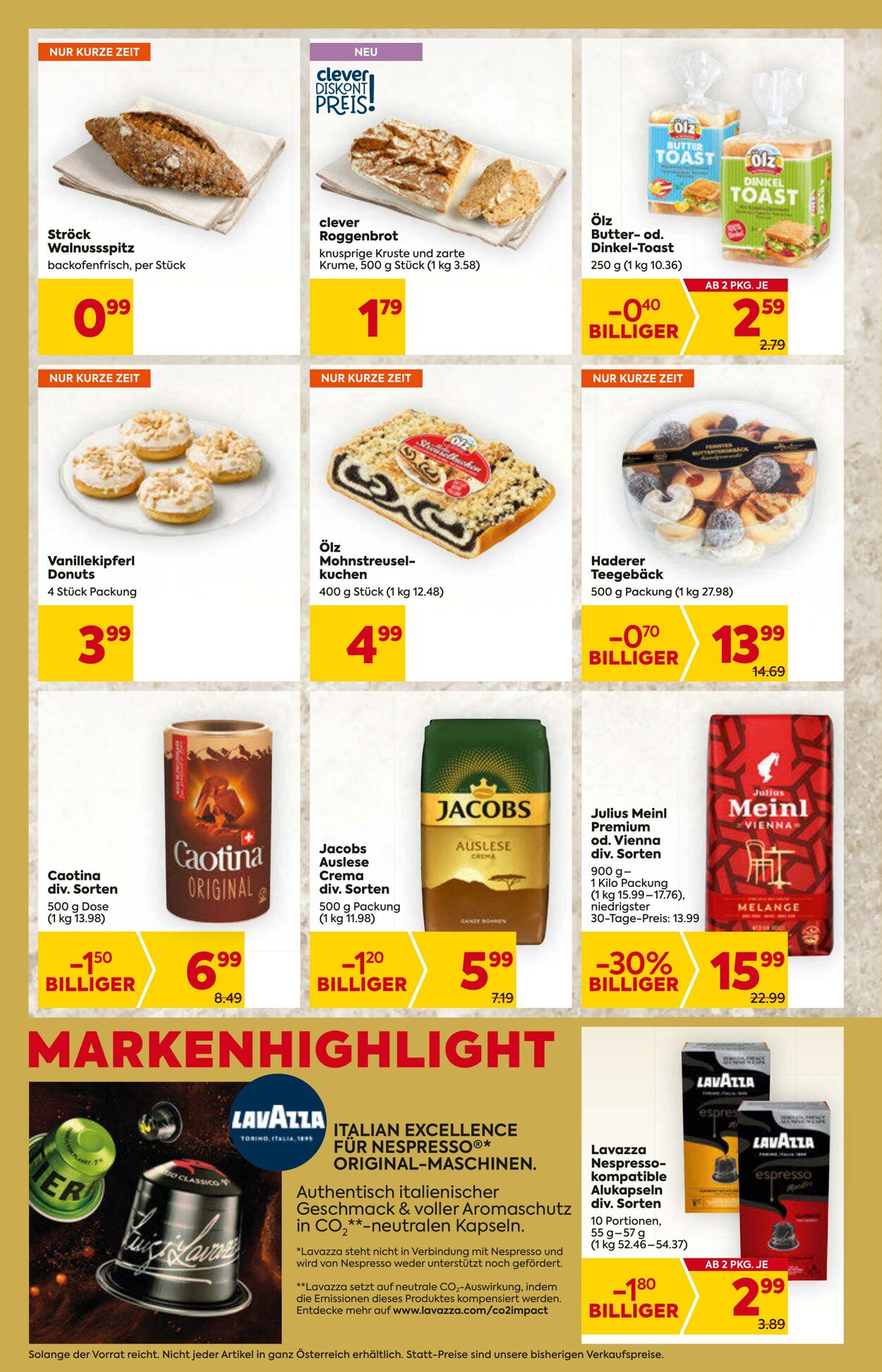 Prospekt Billa 23.11.2023 - 29.11.2023
