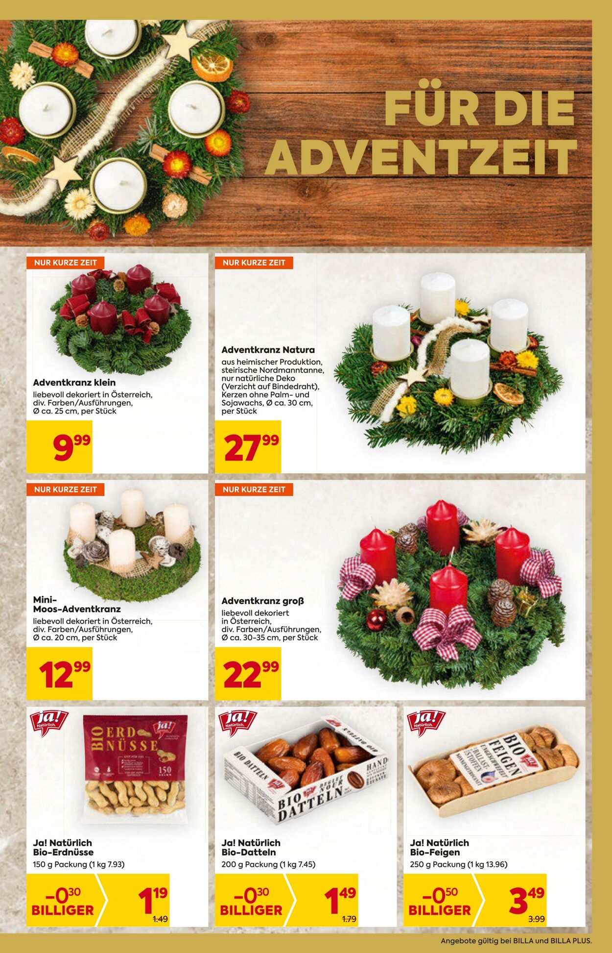 Prospekt Billa 23.11.2023 - 29.11.2023