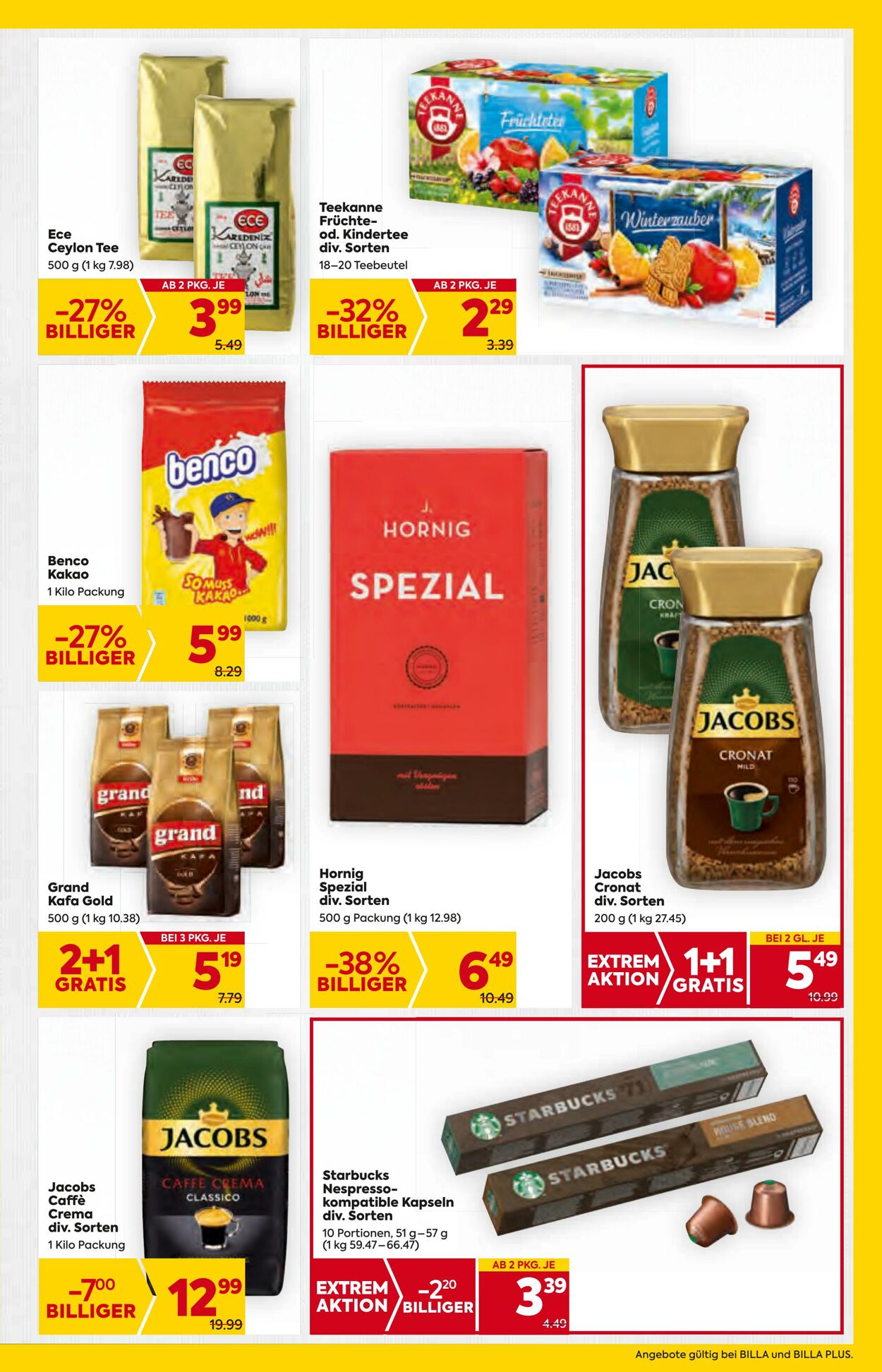 Prospekt Billa 09.11.2023 - 15.11.2023