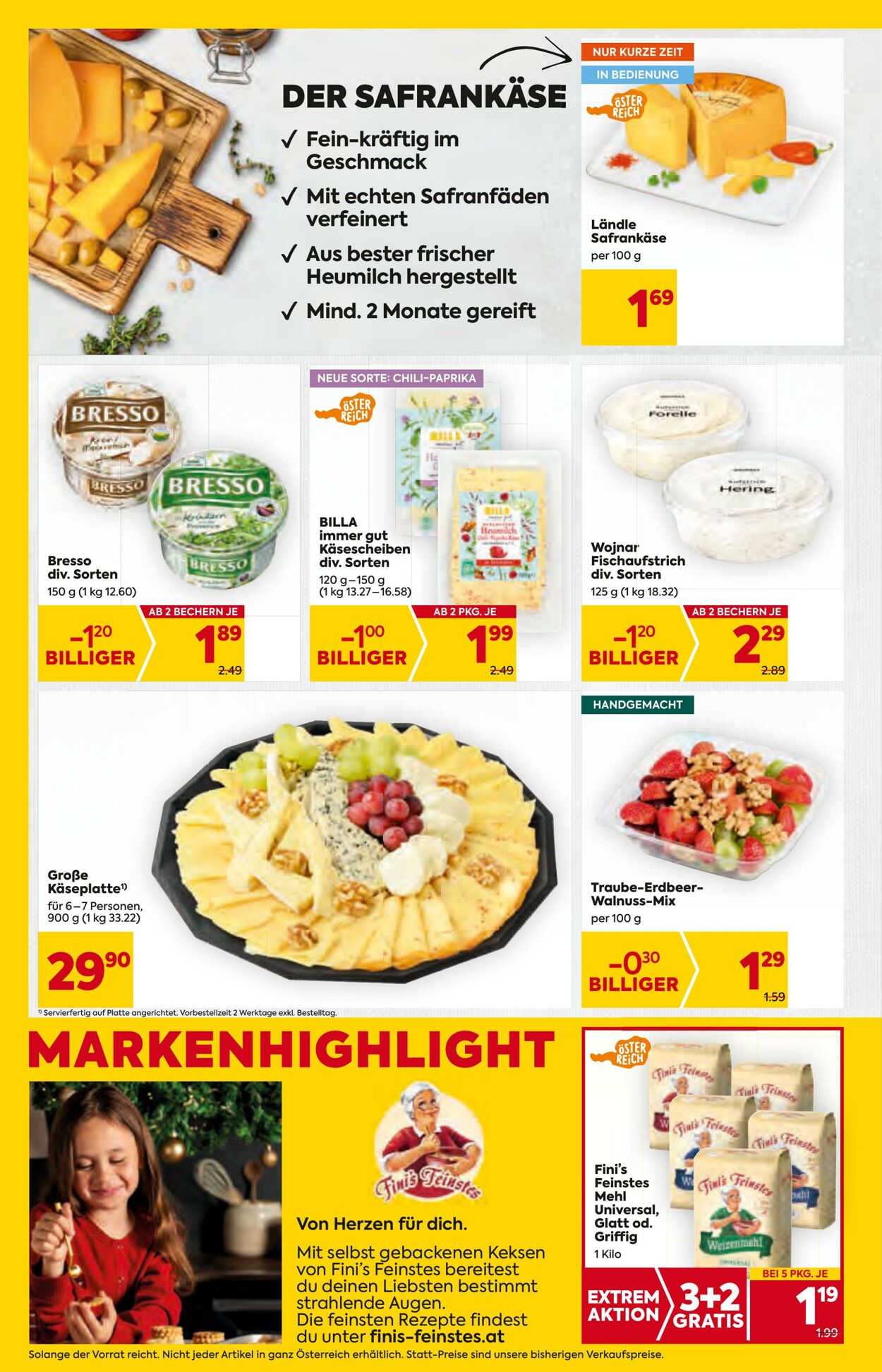 Prospekt Billa 09.11.2023 - 15.11.2023
