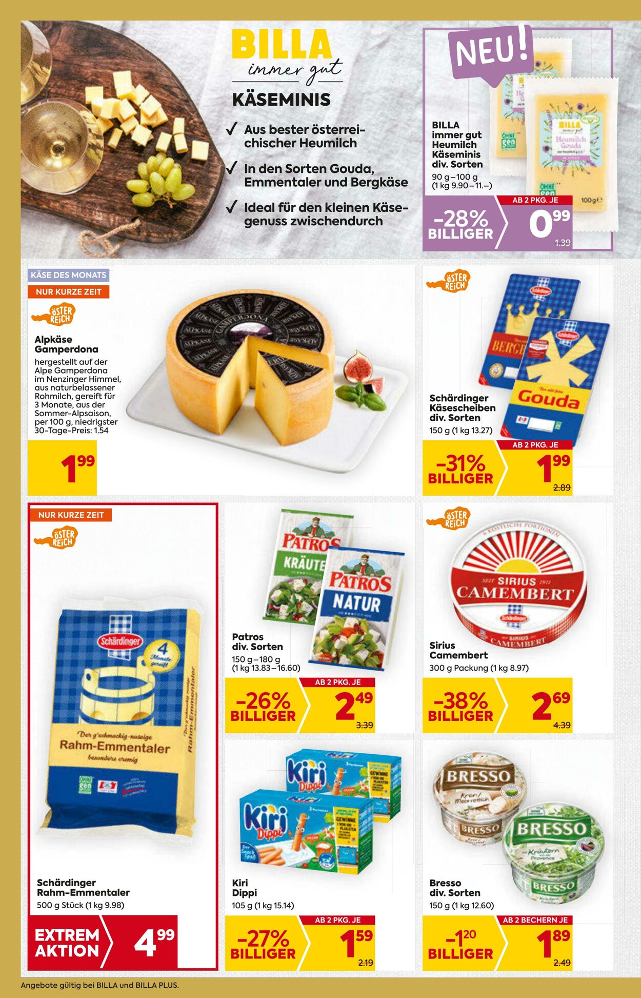 Prospekt Billa 16.11.2023 - 22.11.2023