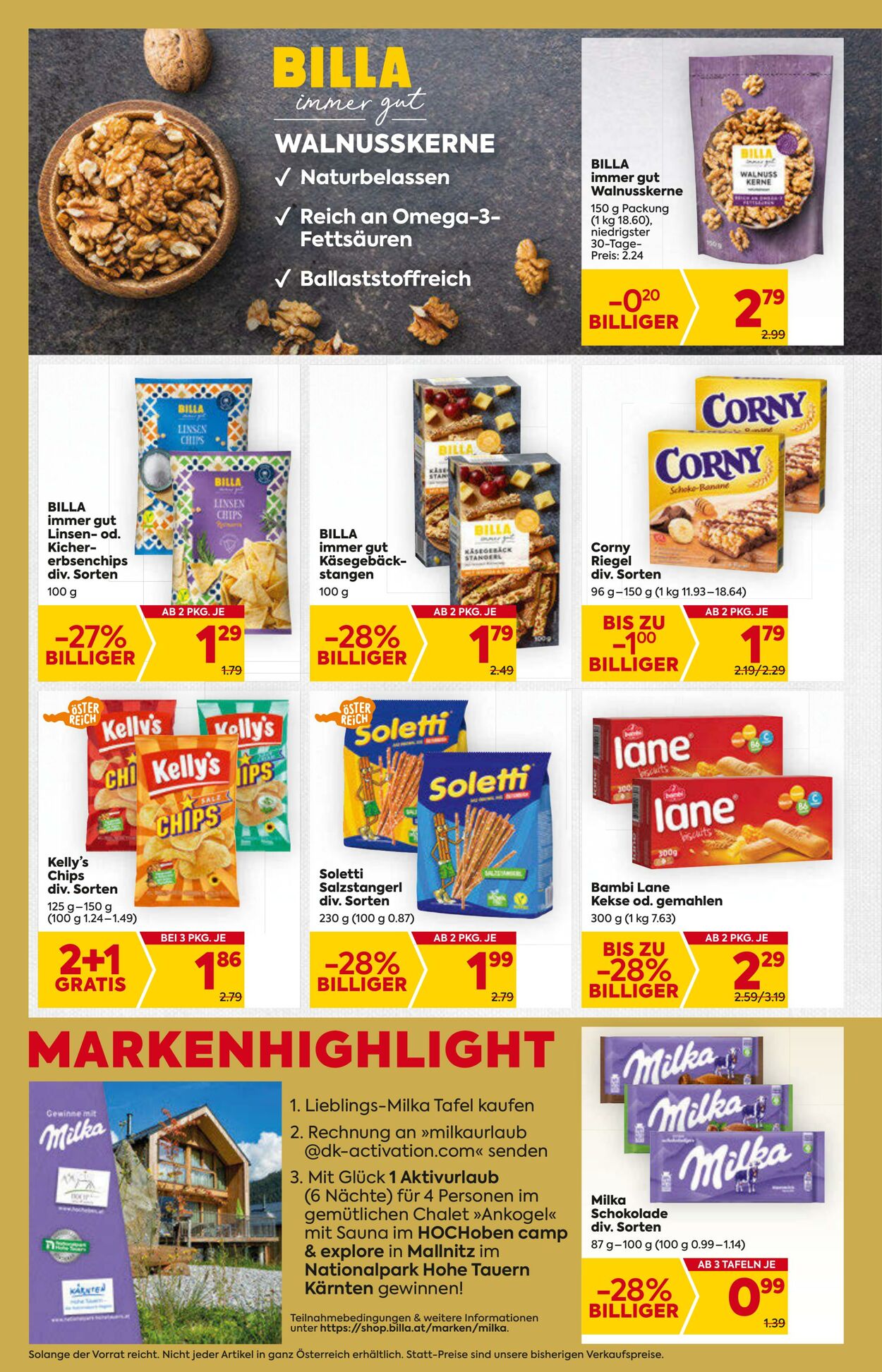 Prospekt Billa 16.11.2023 - 22.11.2023