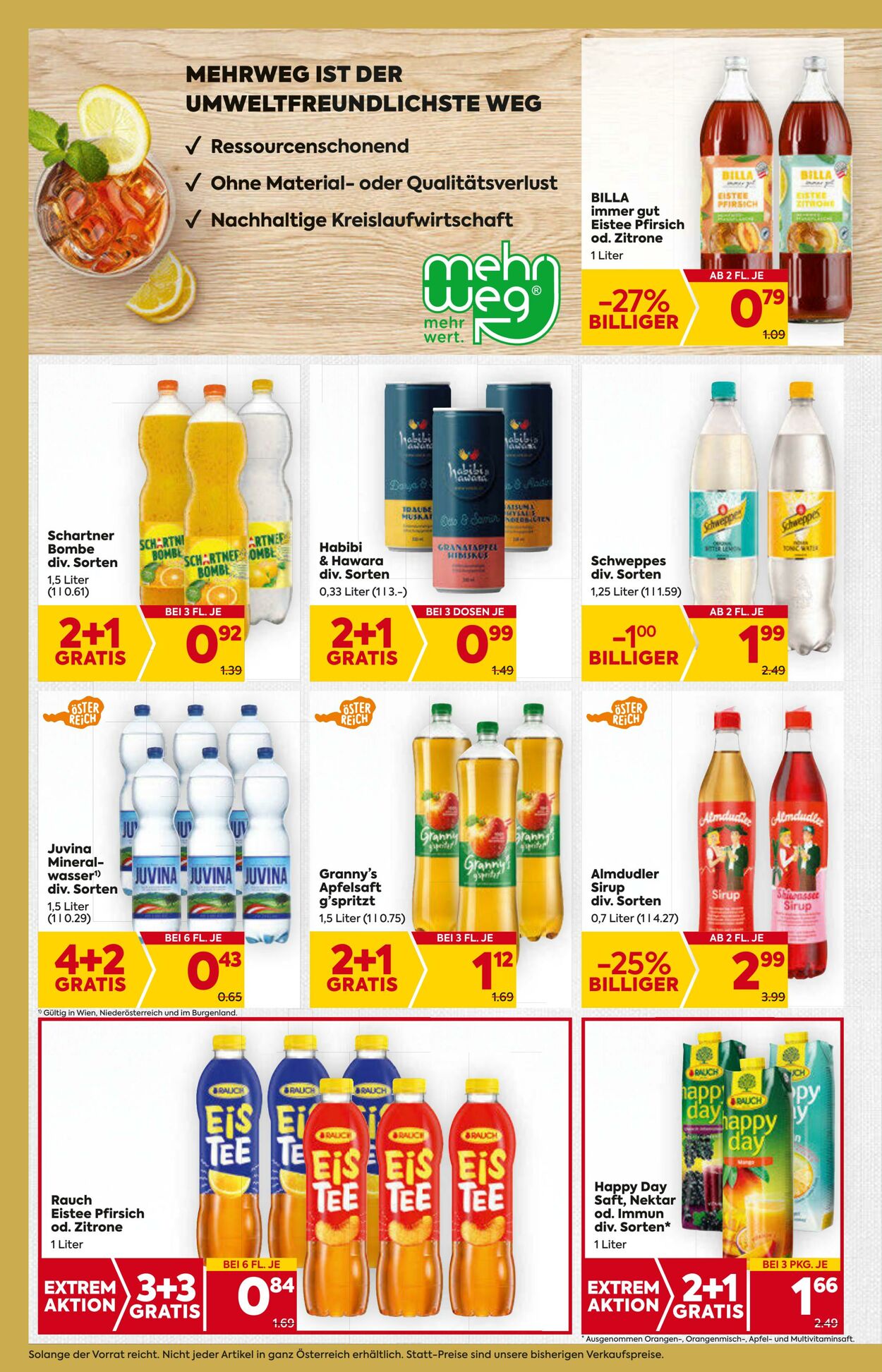 Prospekt Billa 16.11.2023 - 22.11.2023