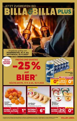 Prospekt Billa 16.11.2023 - 22.11.2023