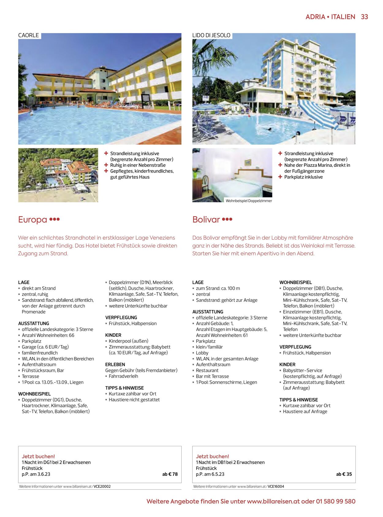 Prospekt Billa 20.02.2023 - 31.08.2023