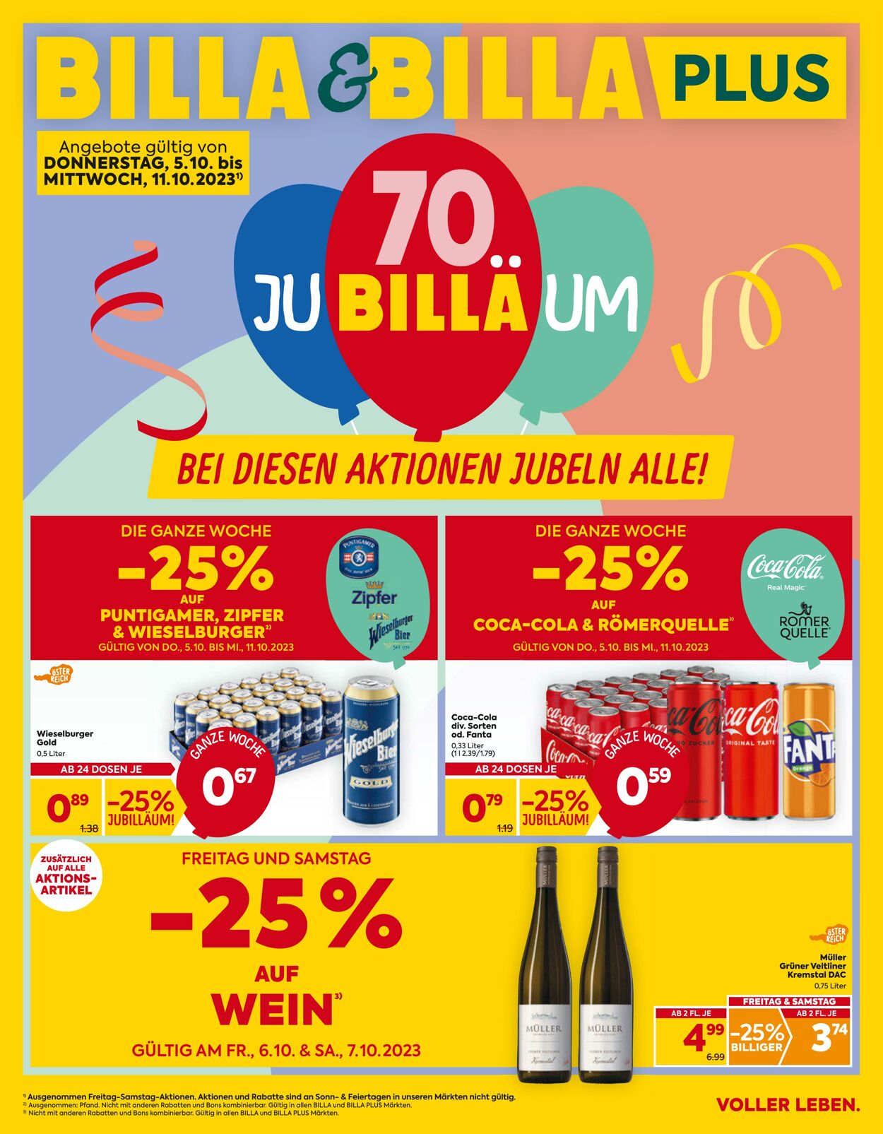 Prospekt Billa 05.10.2023 - 11.10.2023