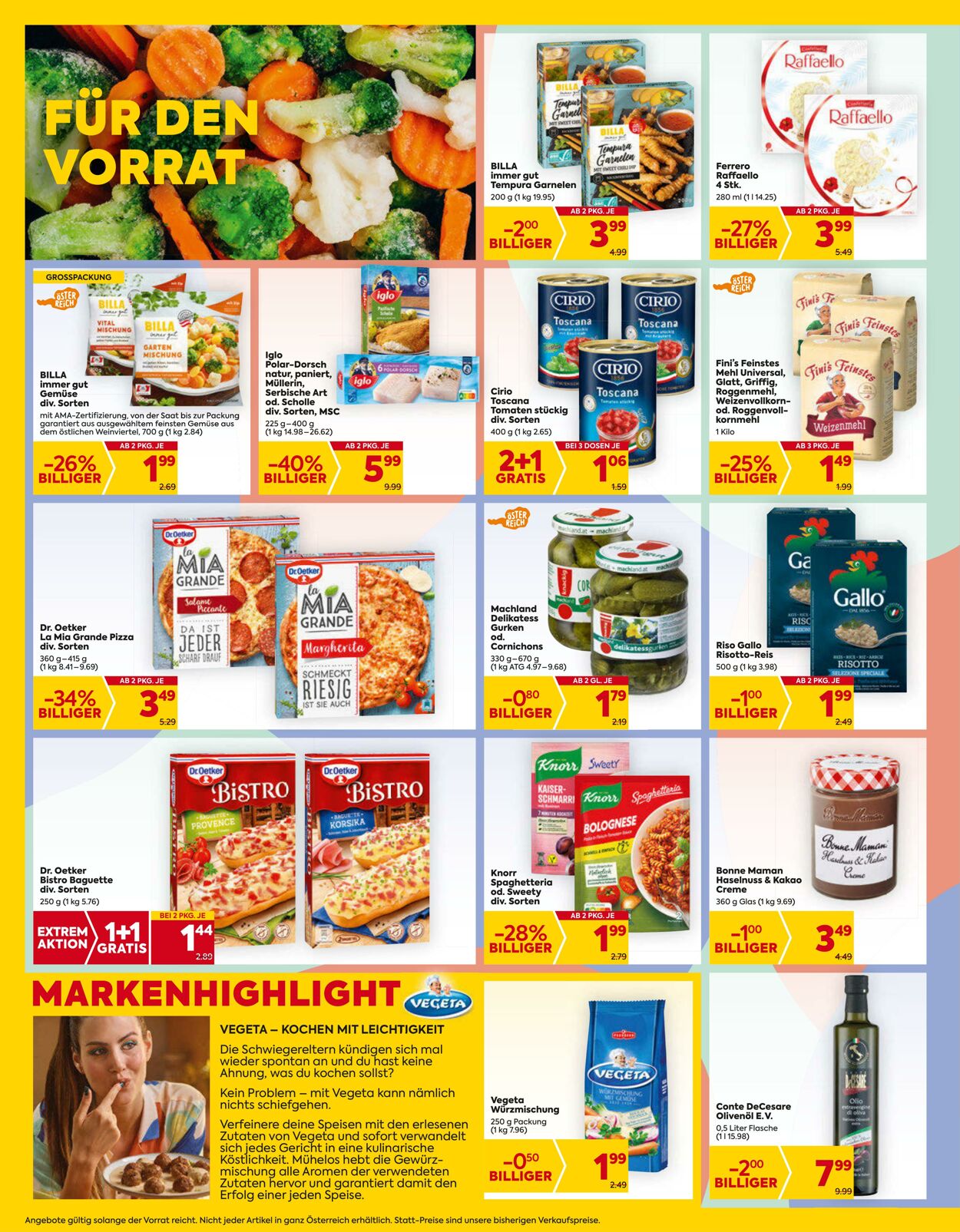Prospekt Billa 05.10.2023 - 11.10.2023