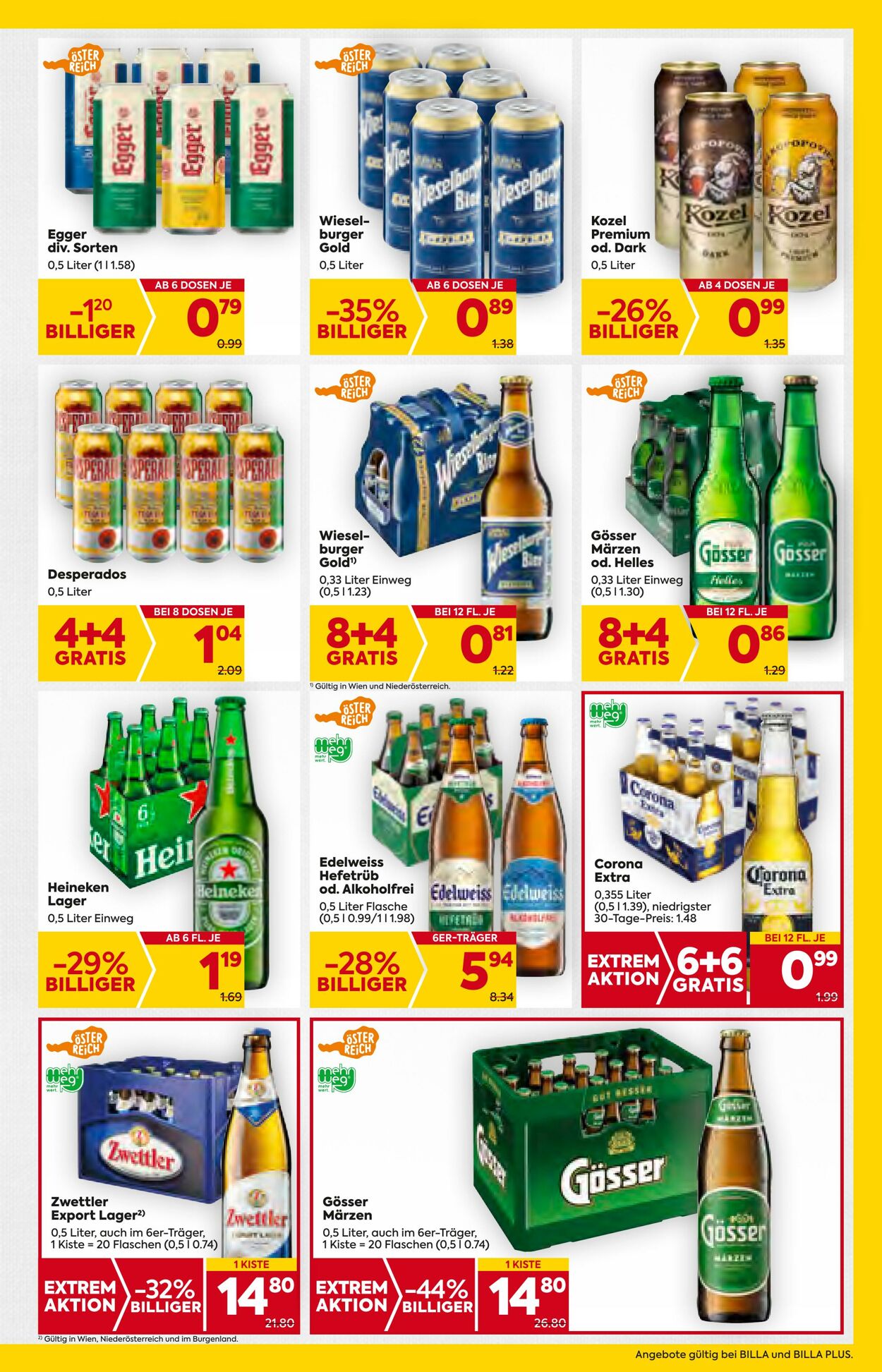 Prospekt Billa 25.10.2023 - 31.10.2023