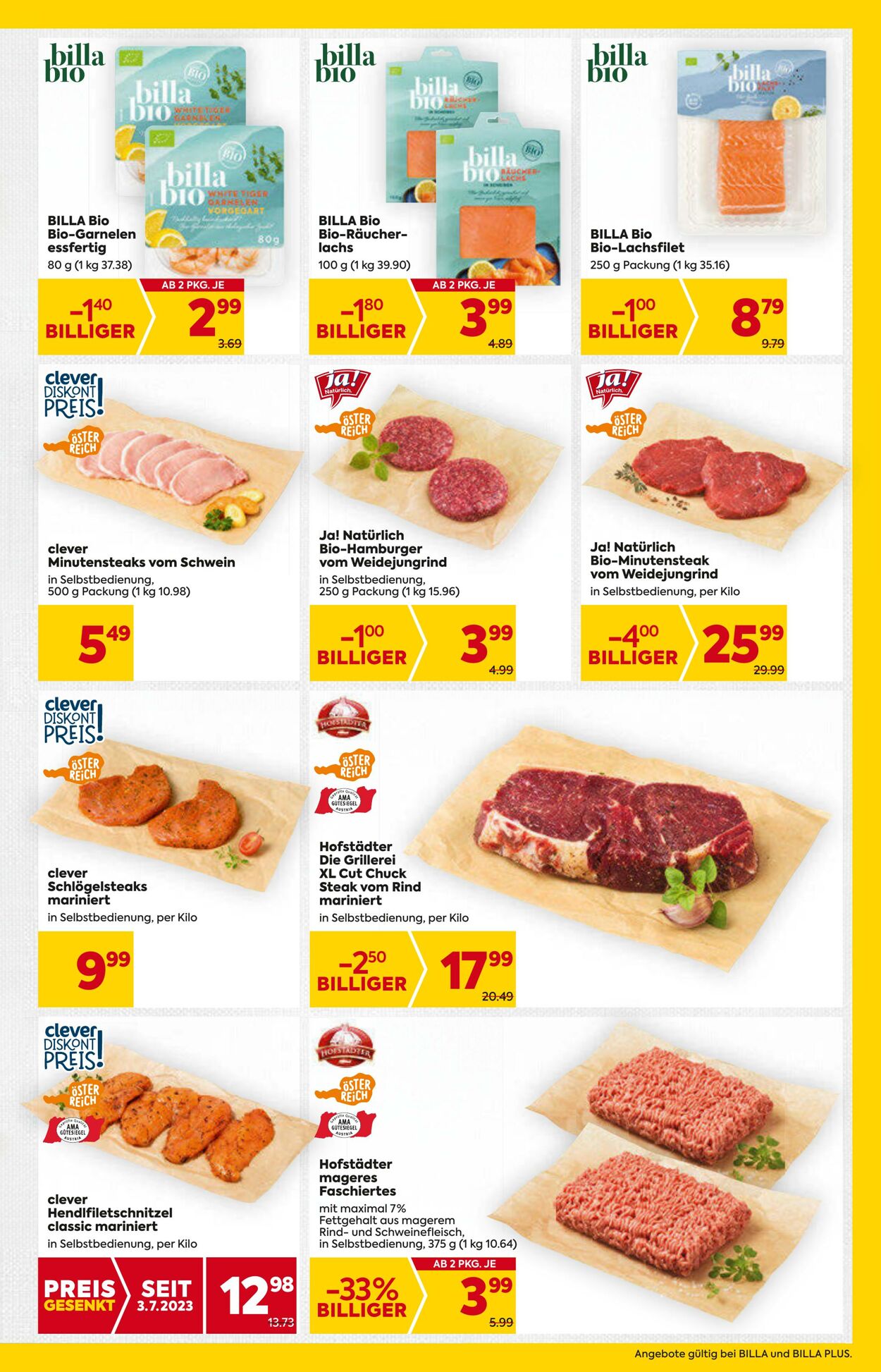 Prospekt Billa 10.08.2023 - 16.08.2023