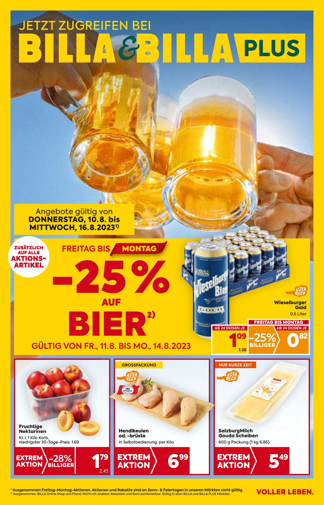 Prospekt Billa 10.08.2023 - 16.08.2023