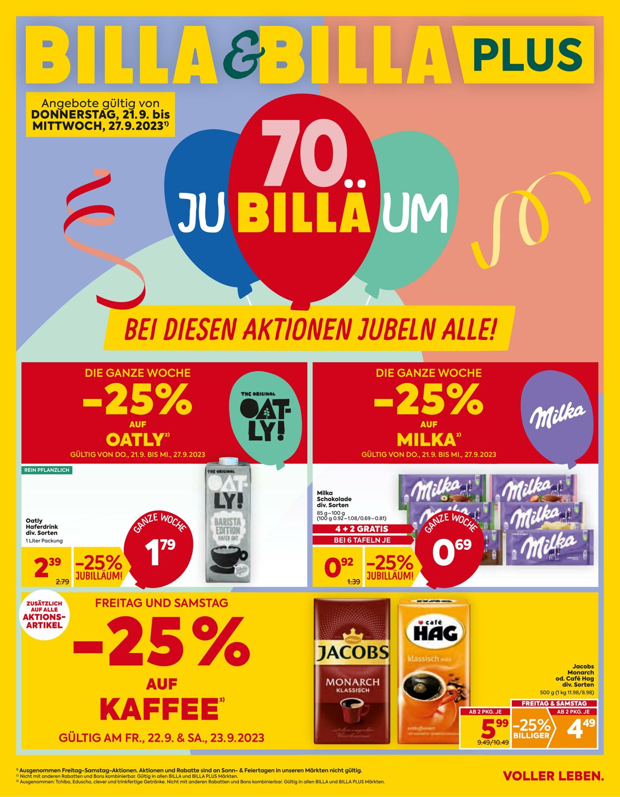 Prospekt Billa 21.09.2023 - 27.09.2023