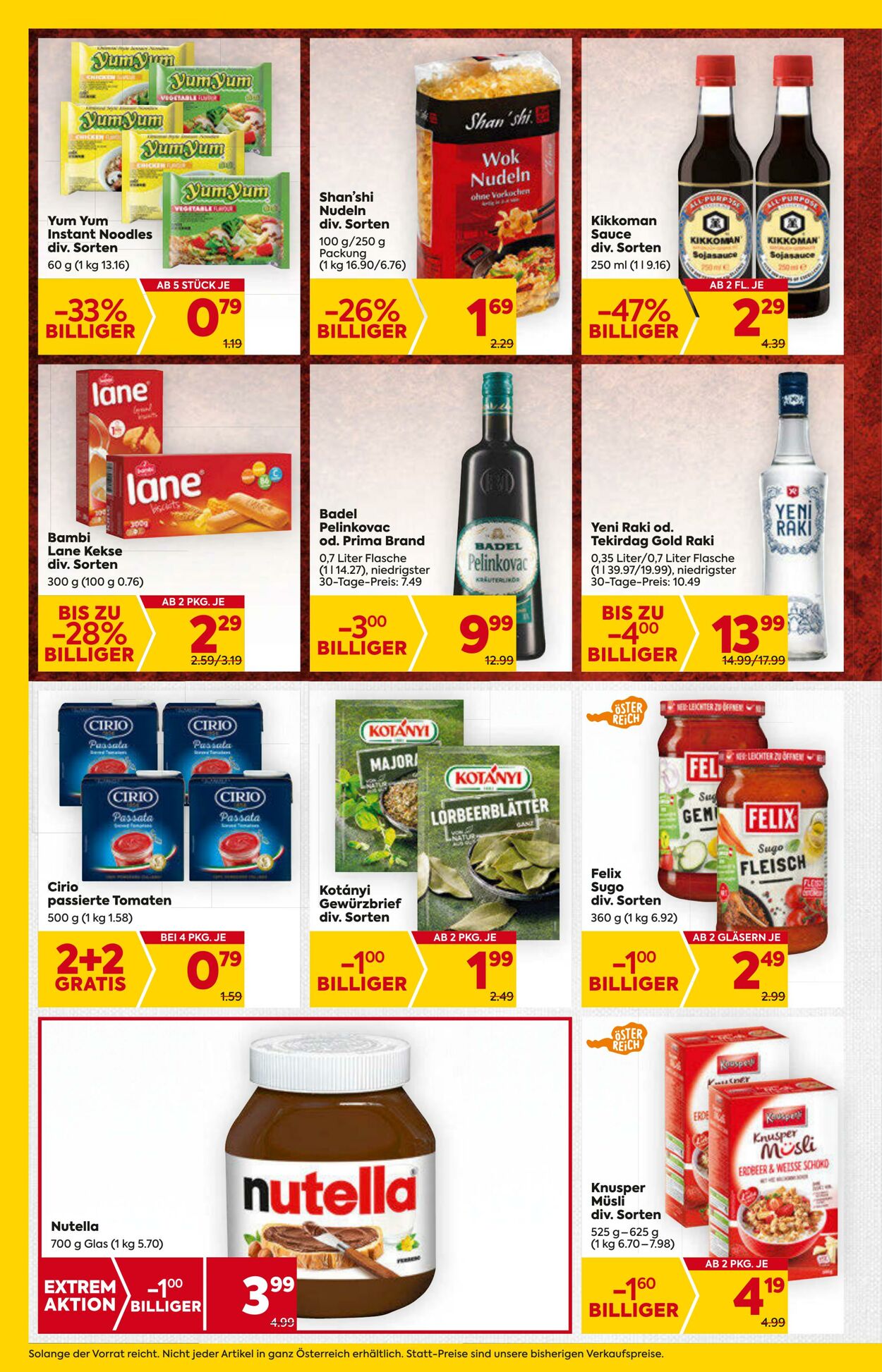 Prospekt Billa 13.07.2023 - 19.07.2023