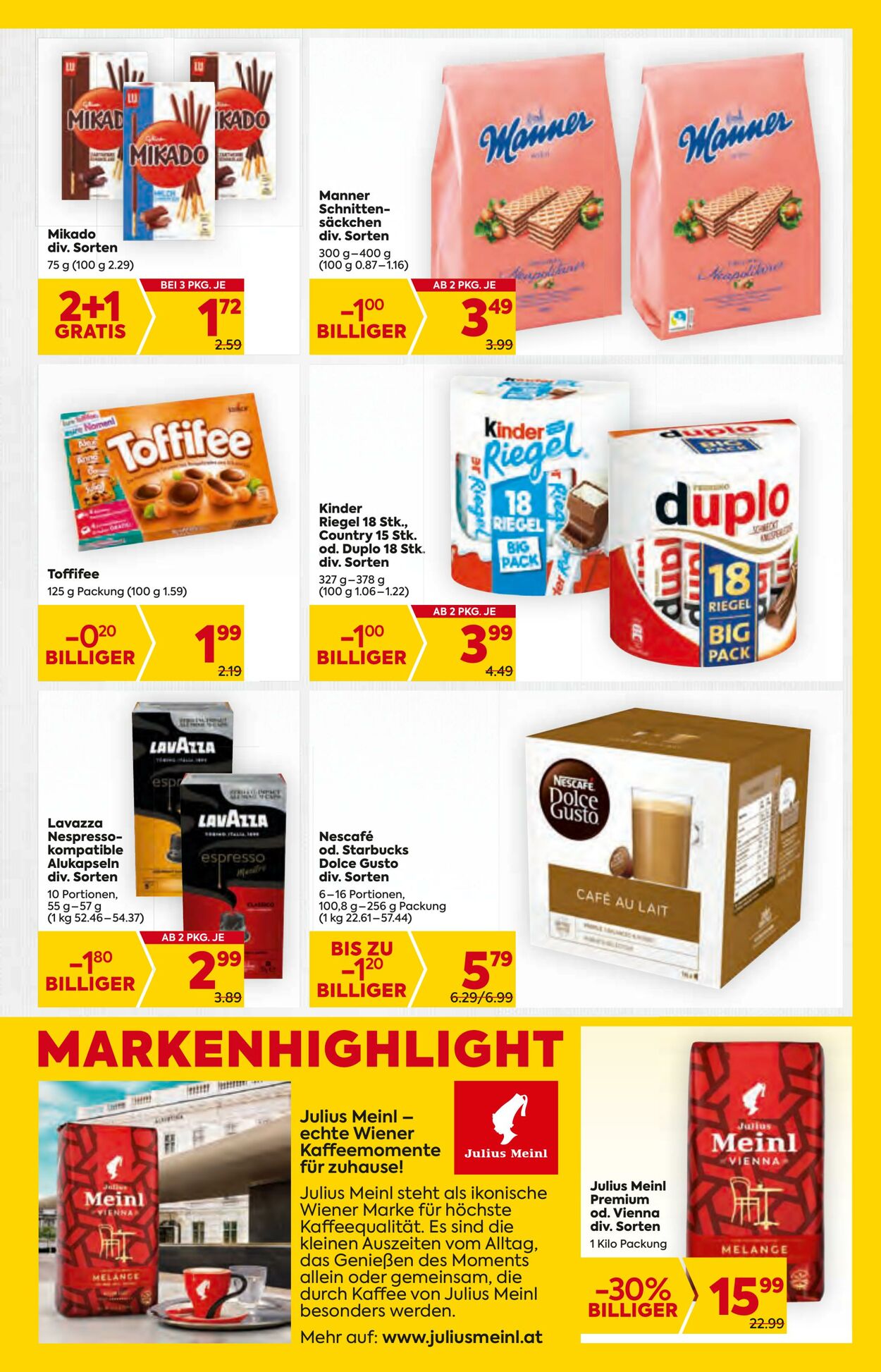 Prospekt Billa 24.08.2023 - 30.08.2023