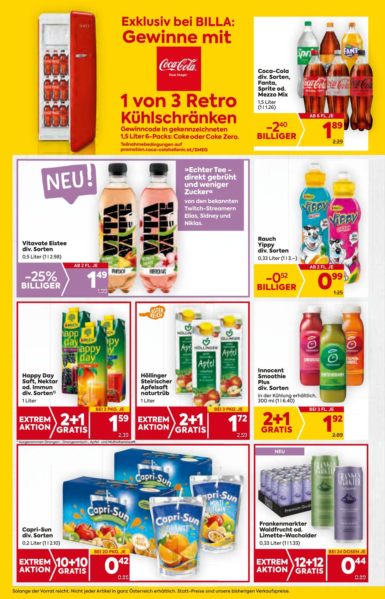 Prospekt Billa 24.08.2023 - 30.08.2023