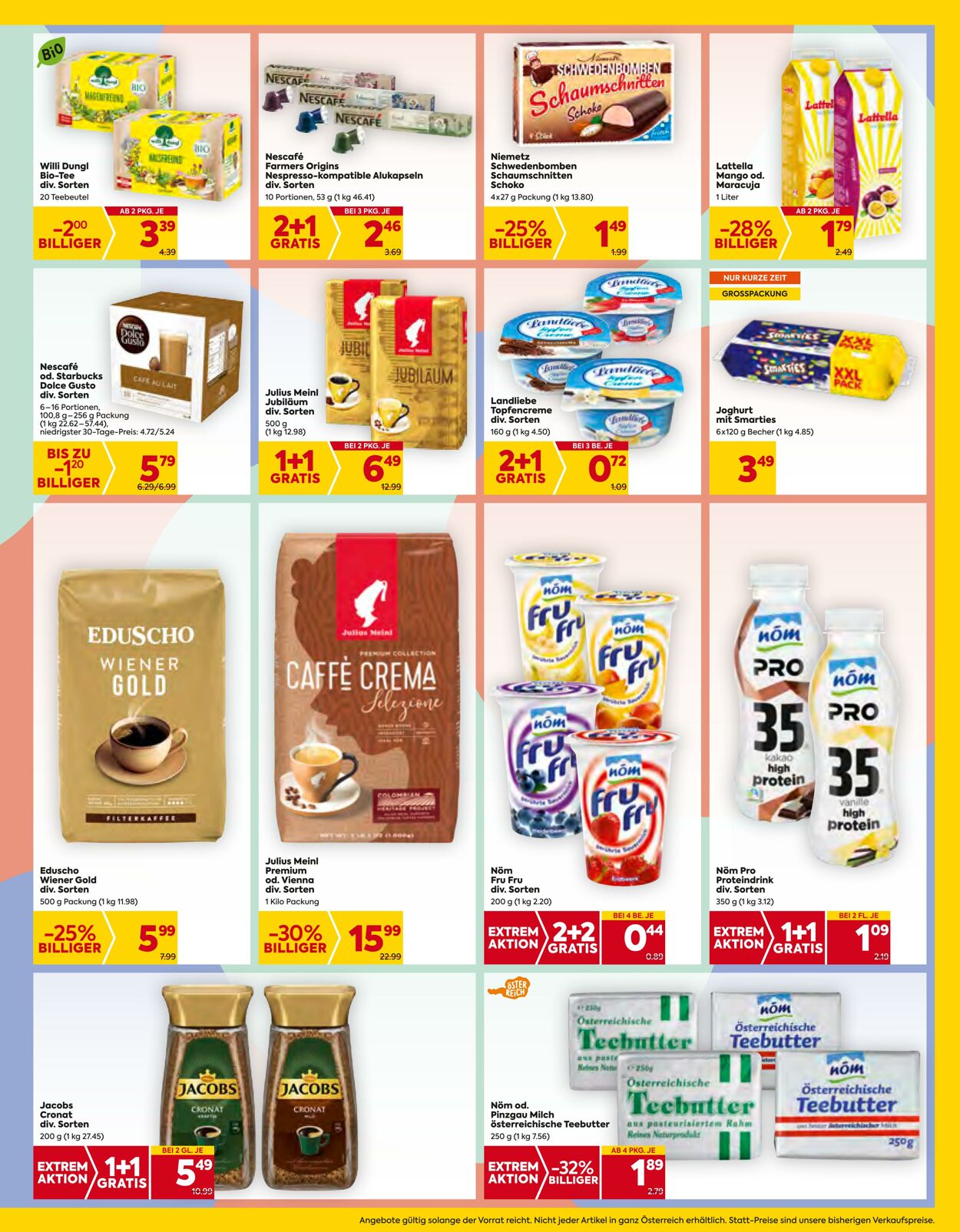 Prospekt Billa 28.09.2023 - 04.10.2023