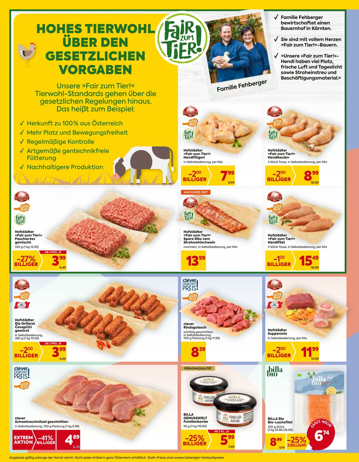Prospekt Billa 28.09.2023 - 04.10.2023