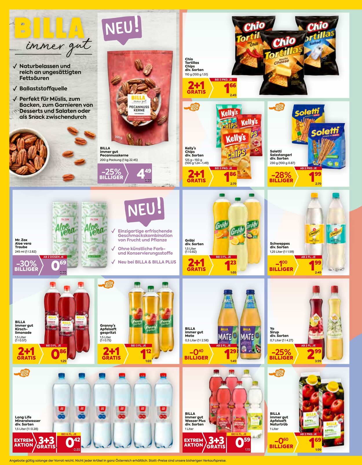 Prospekt Billa 28.09.2023 - 04.10.2023