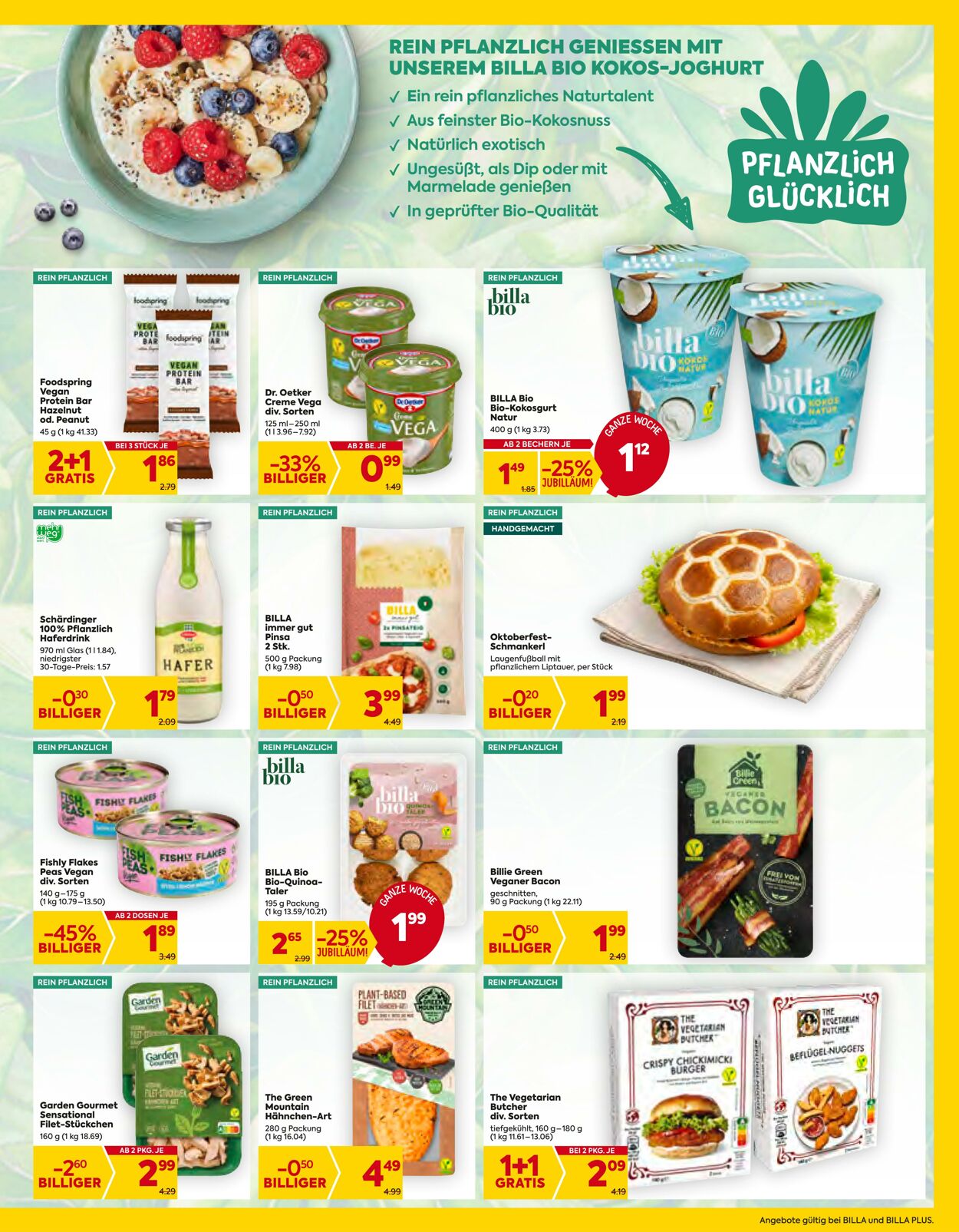 Prospekt Billa 28.09.2023 - 04.10.2023