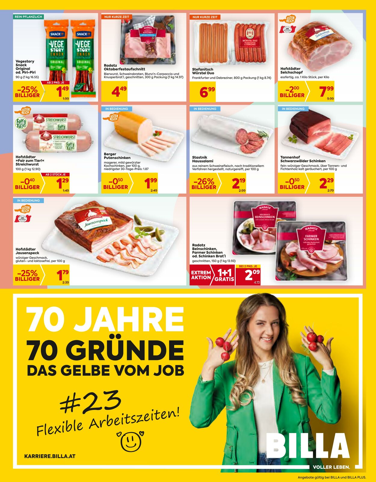 Prospekt Billa 28.09.2023 - 04.10.2023