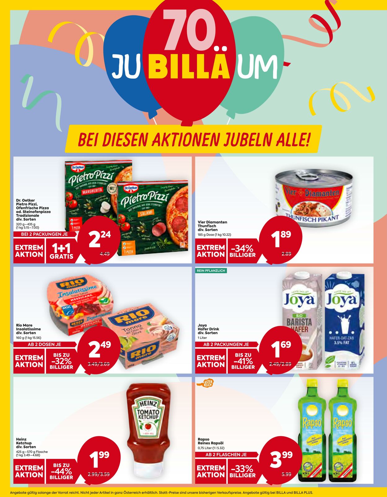 Prospekt Billa 28.09.2023 - 04.10.2023