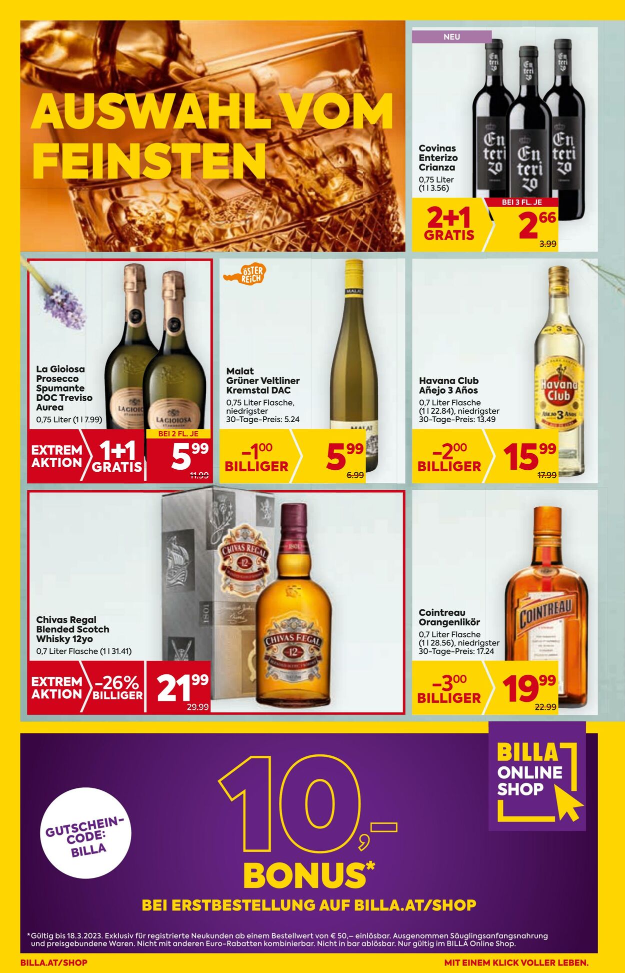Prospekt Billa 09.03.2023 - 15.03.2023