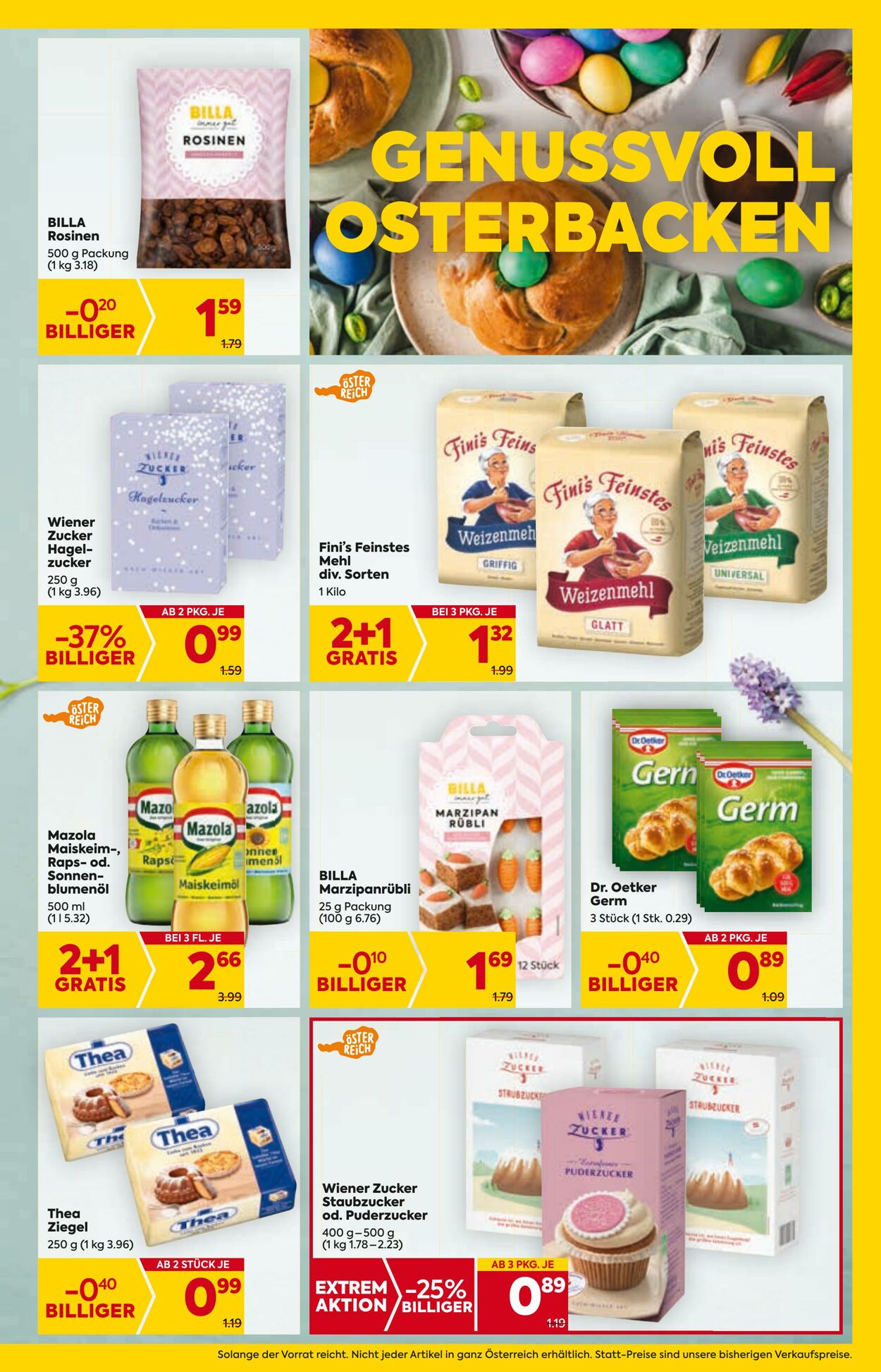 Prospekt Billa 09.03.2023 - 15.03.2023