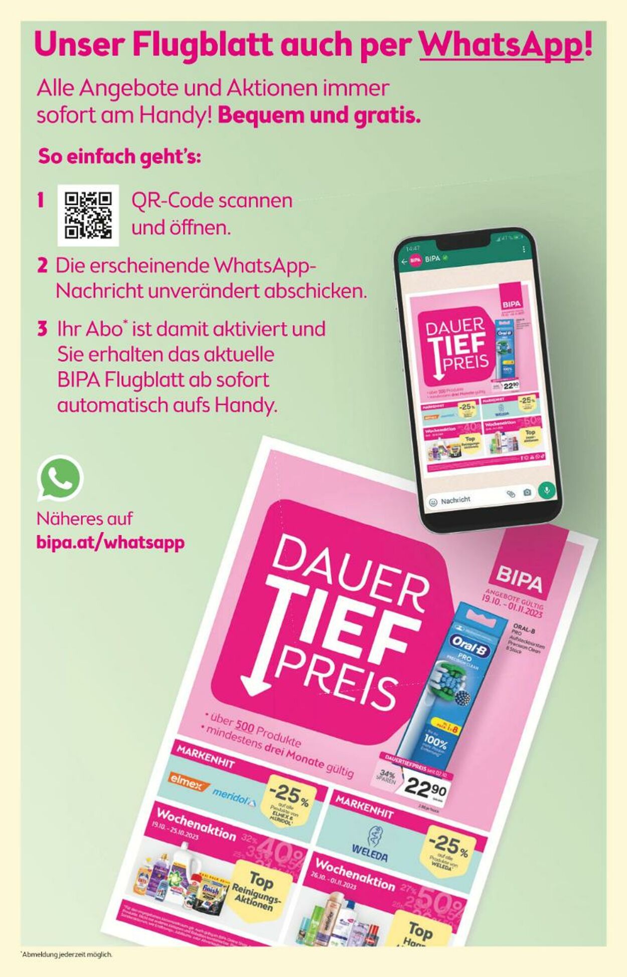 Prospekt BIPA 19.10.2023 - 01.11.2023