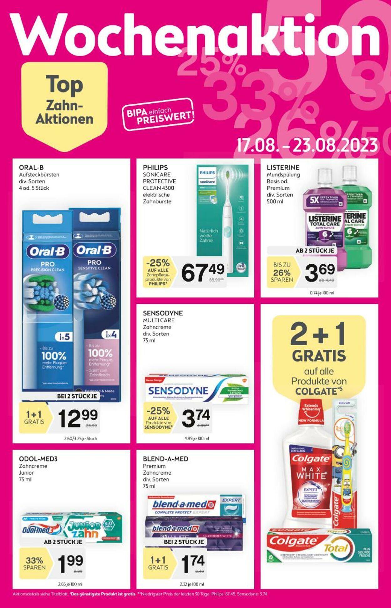 Prospekt BIPA 10.08.2023 - 23.08.2023