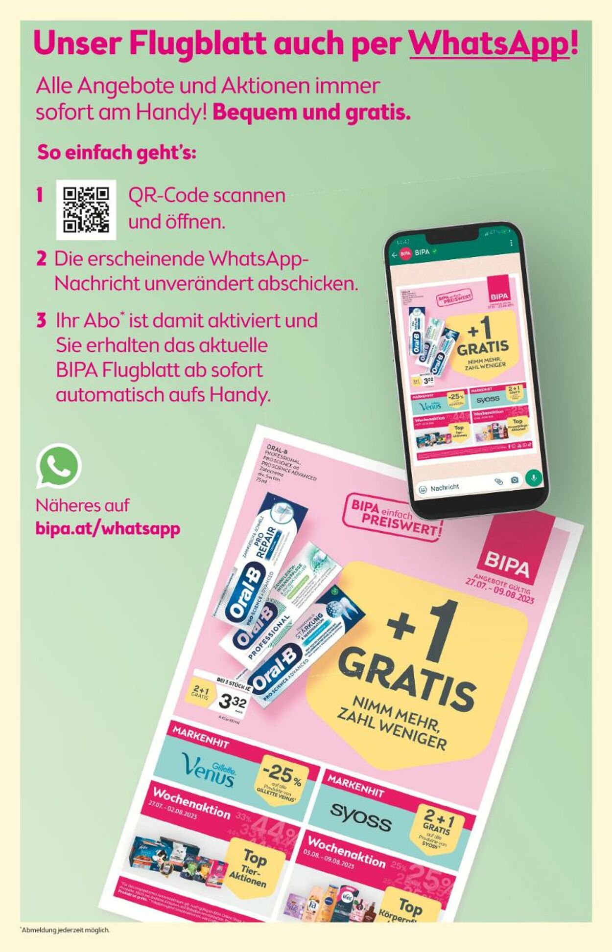 Prospekt BIPA 27.07.2023 - 09.08.2023