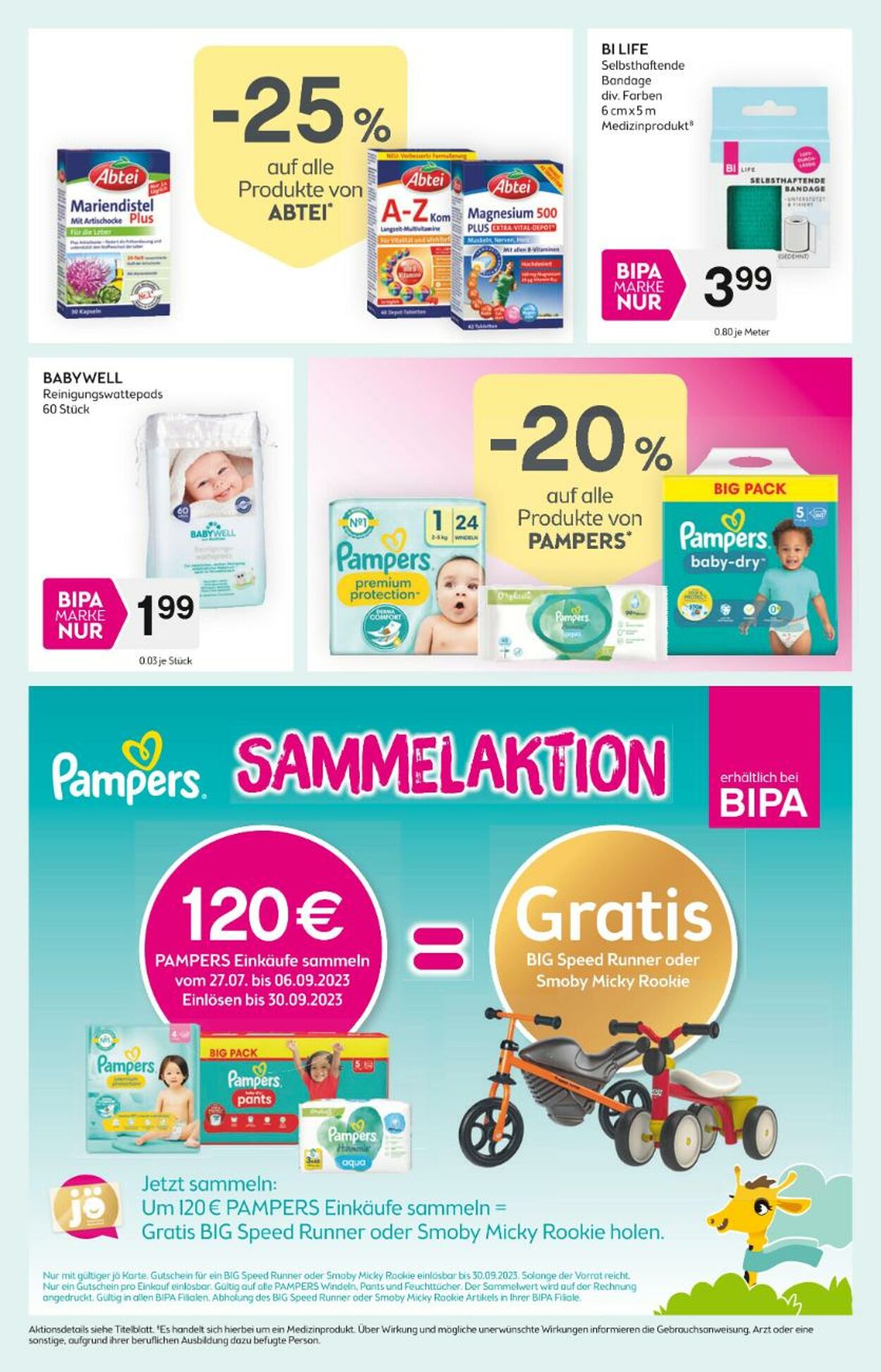 Prospekt BIPA 27.07.2023 - 09.08.2023