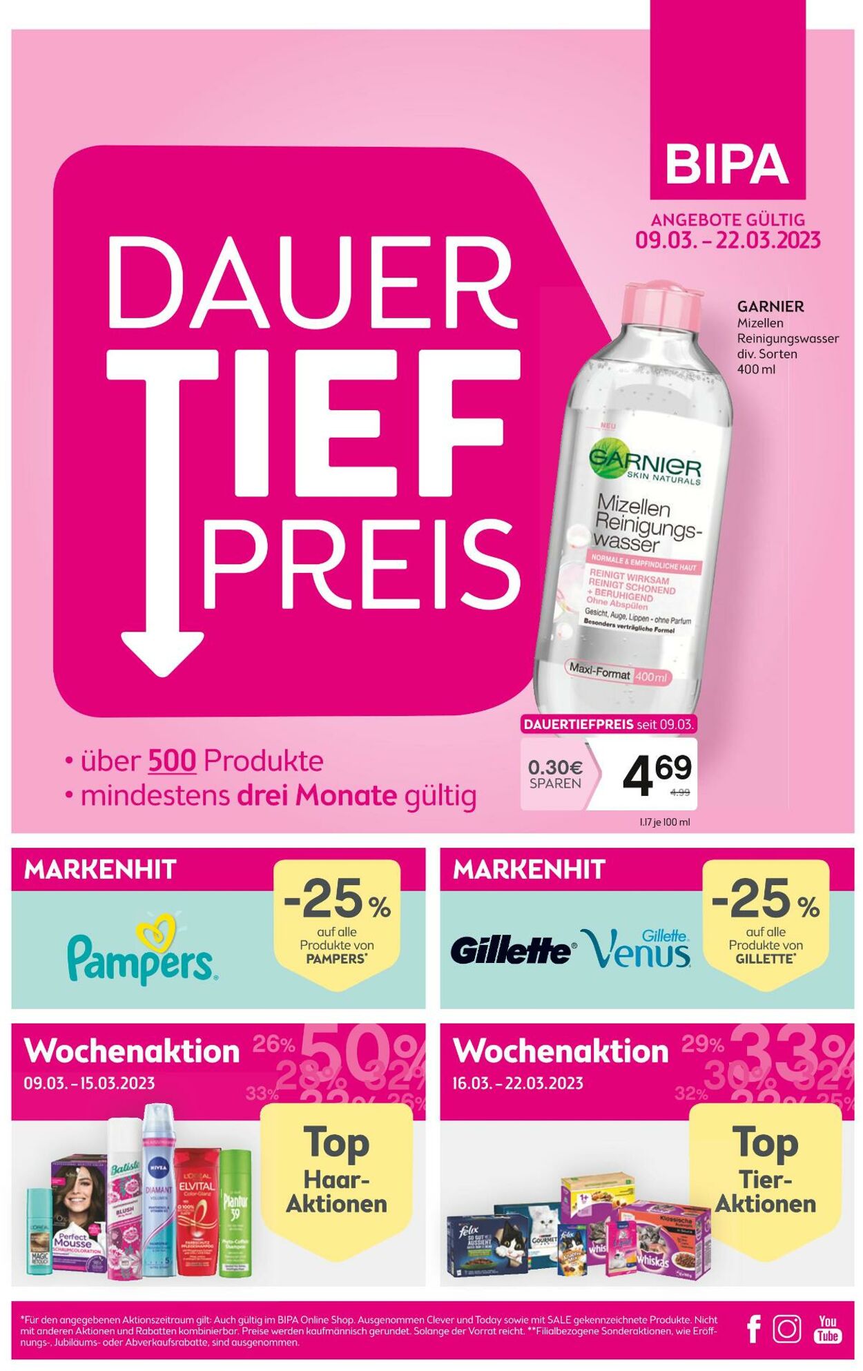BIPA Werbe Prospekte