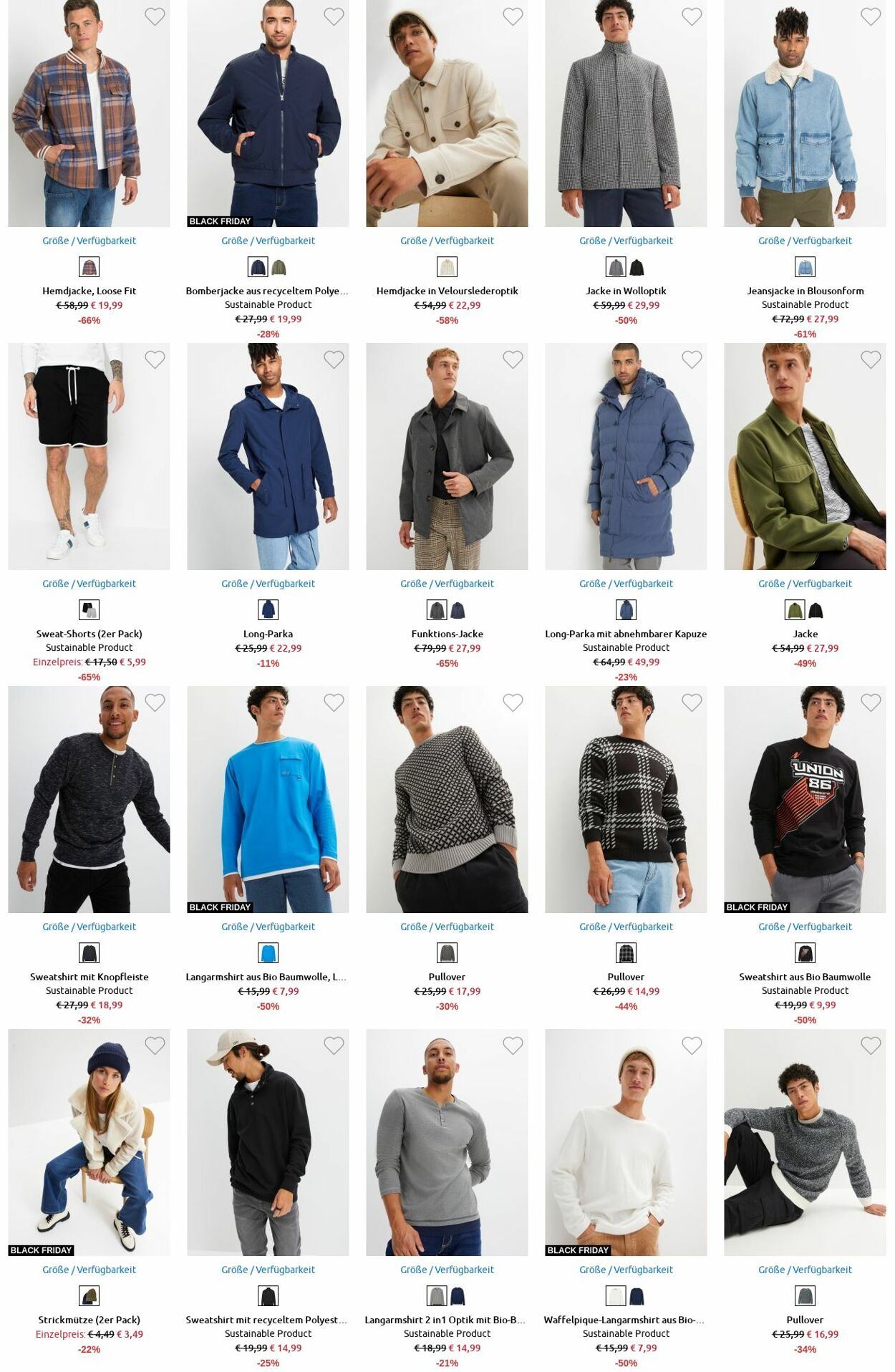 Prospekt Bonprix 27.11.2023 - 03.12.2023