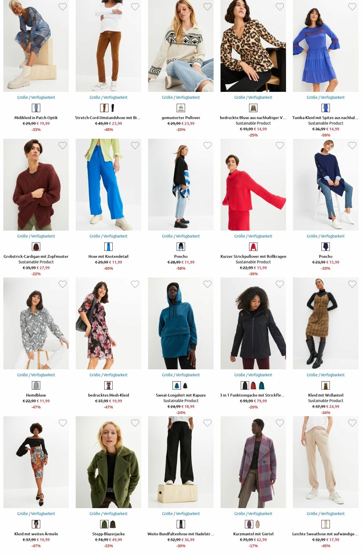 Prospekt Bonprix 04.12.2023 - 10.12.2023