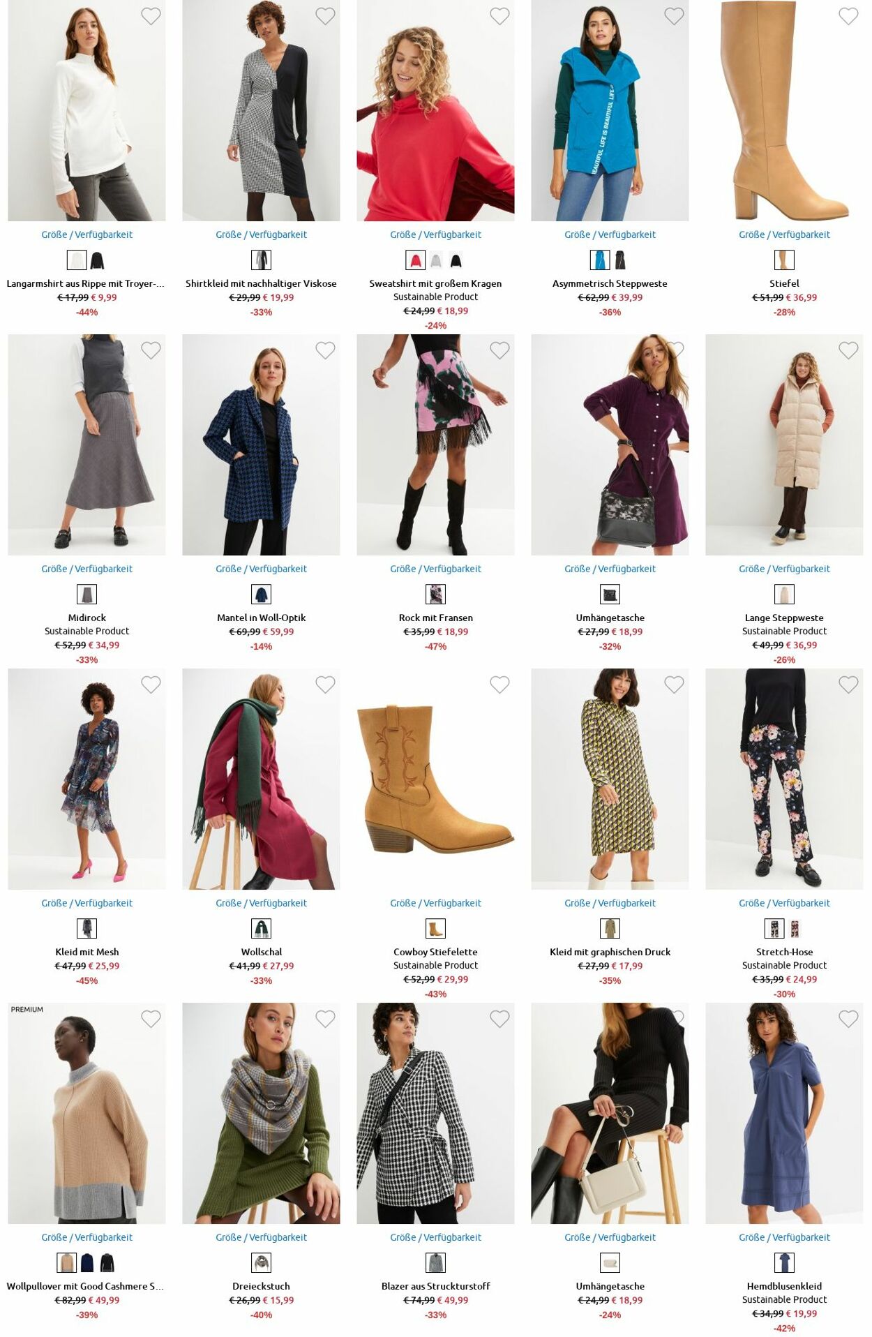 Prospekt Bonprix 04.12.2023 - 10.12.2023