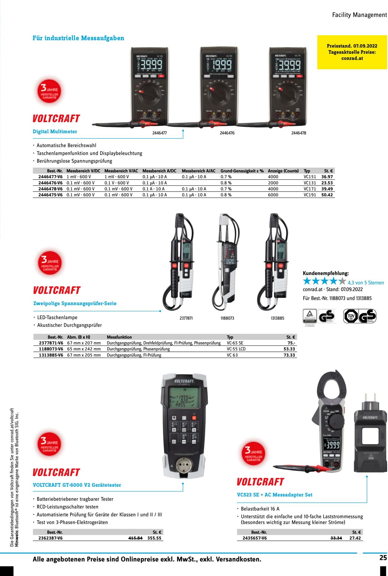 Prospekt Conrad 01.10.2022 - 31.12.2022