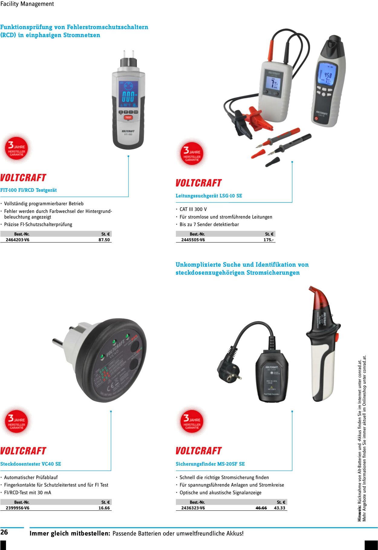 Prospekt Conrad 01.10.2022 - 31.12.2022