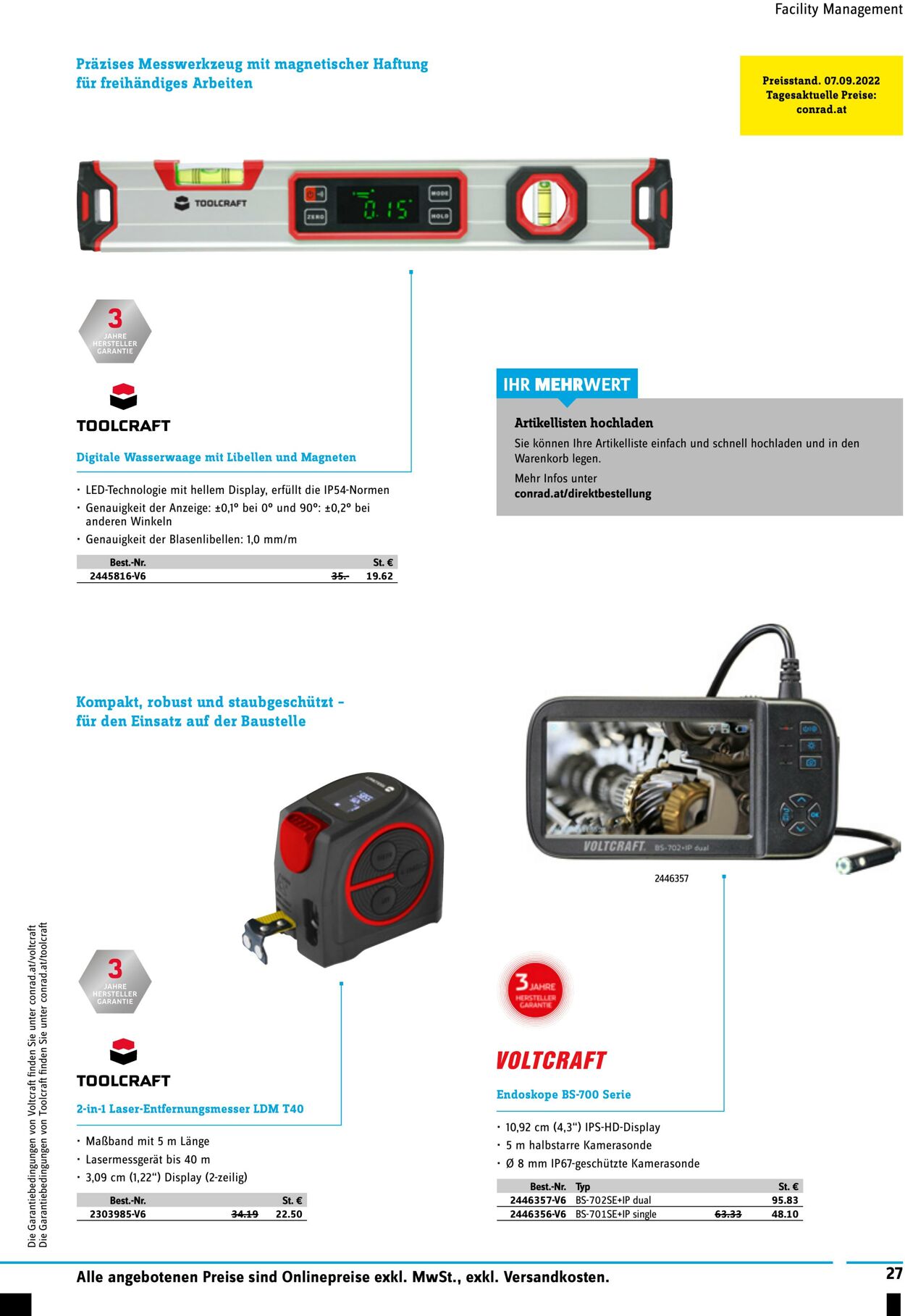 Prospekt Conrad 01.10.2022 - 31.12.2022